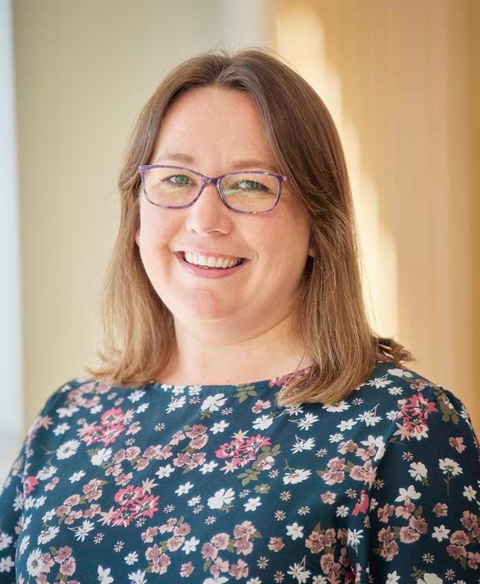 Woman posing for a photo