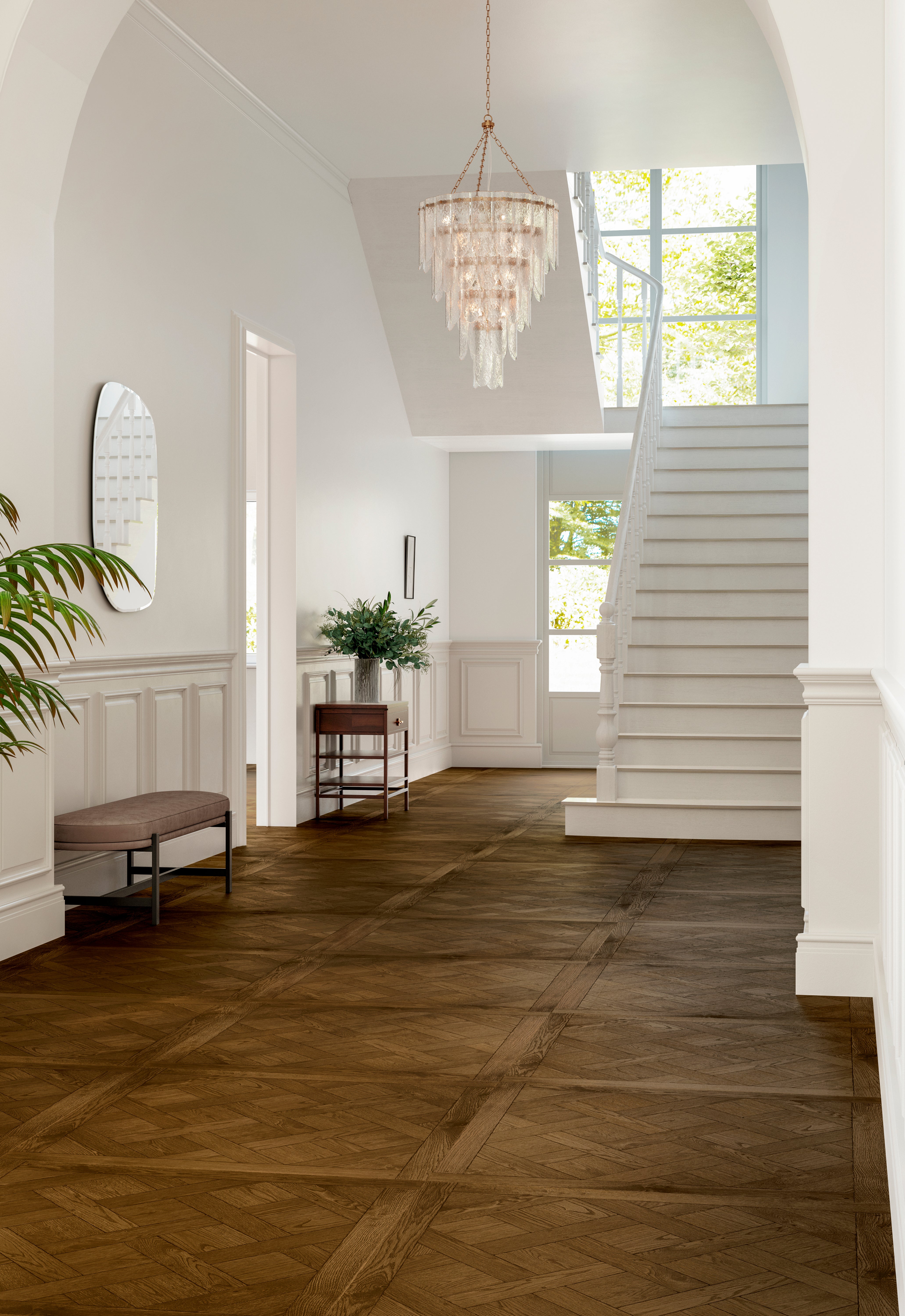 Cabbani parquet Rustic light aged - versailles - wooden floor
