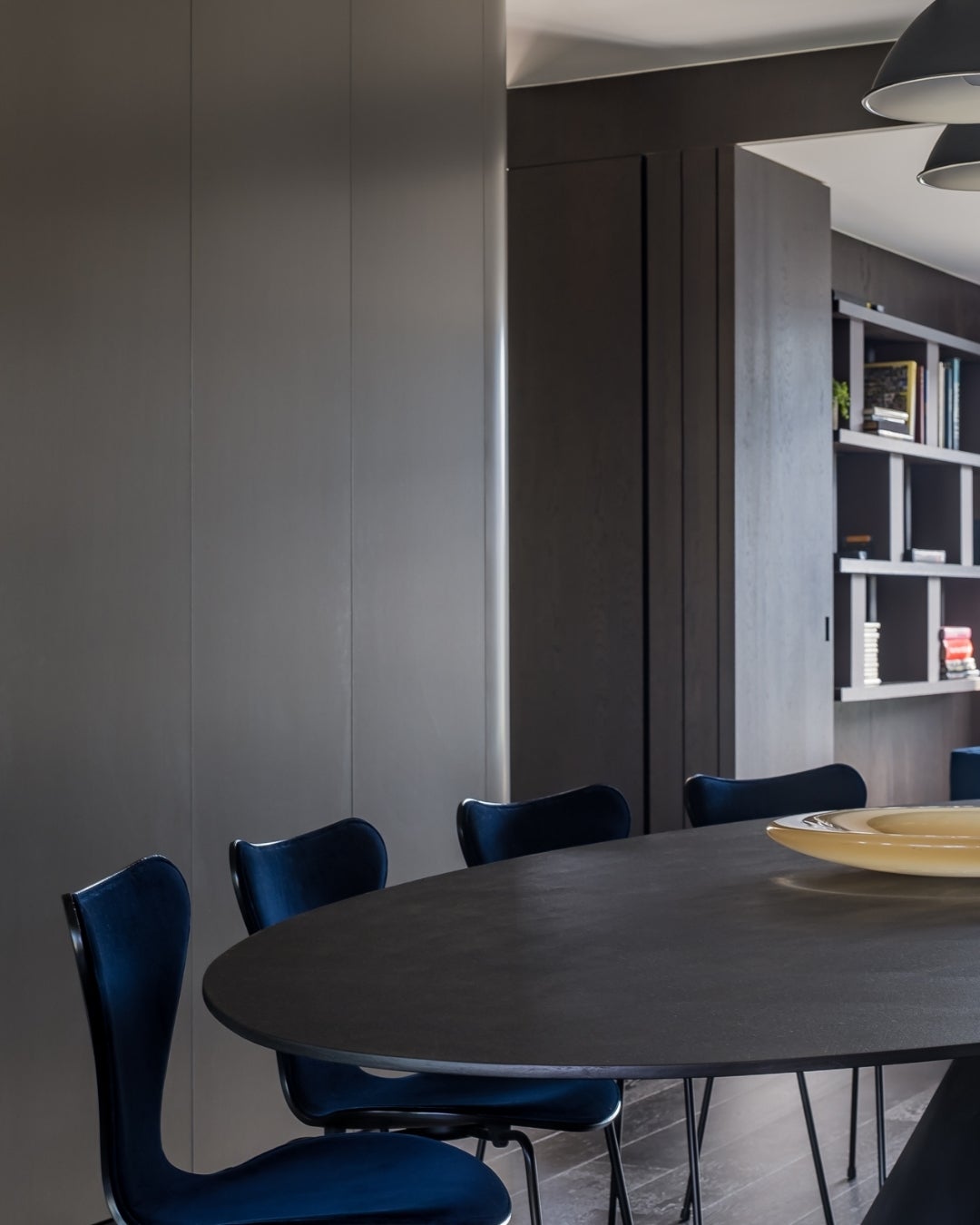 Interior project with Shinnoki prefinished wood panels - Burley Oak - residential