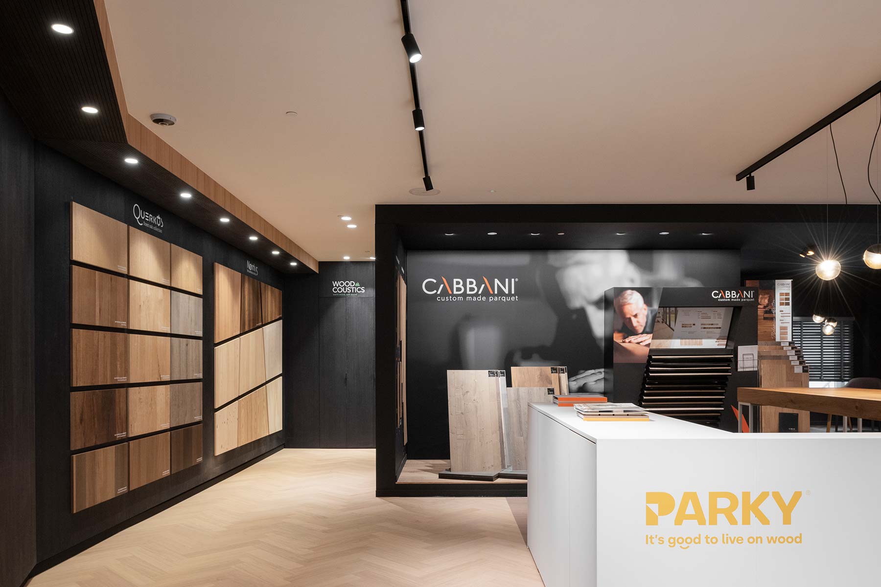 Decospan veneerhous - wood samples and collections