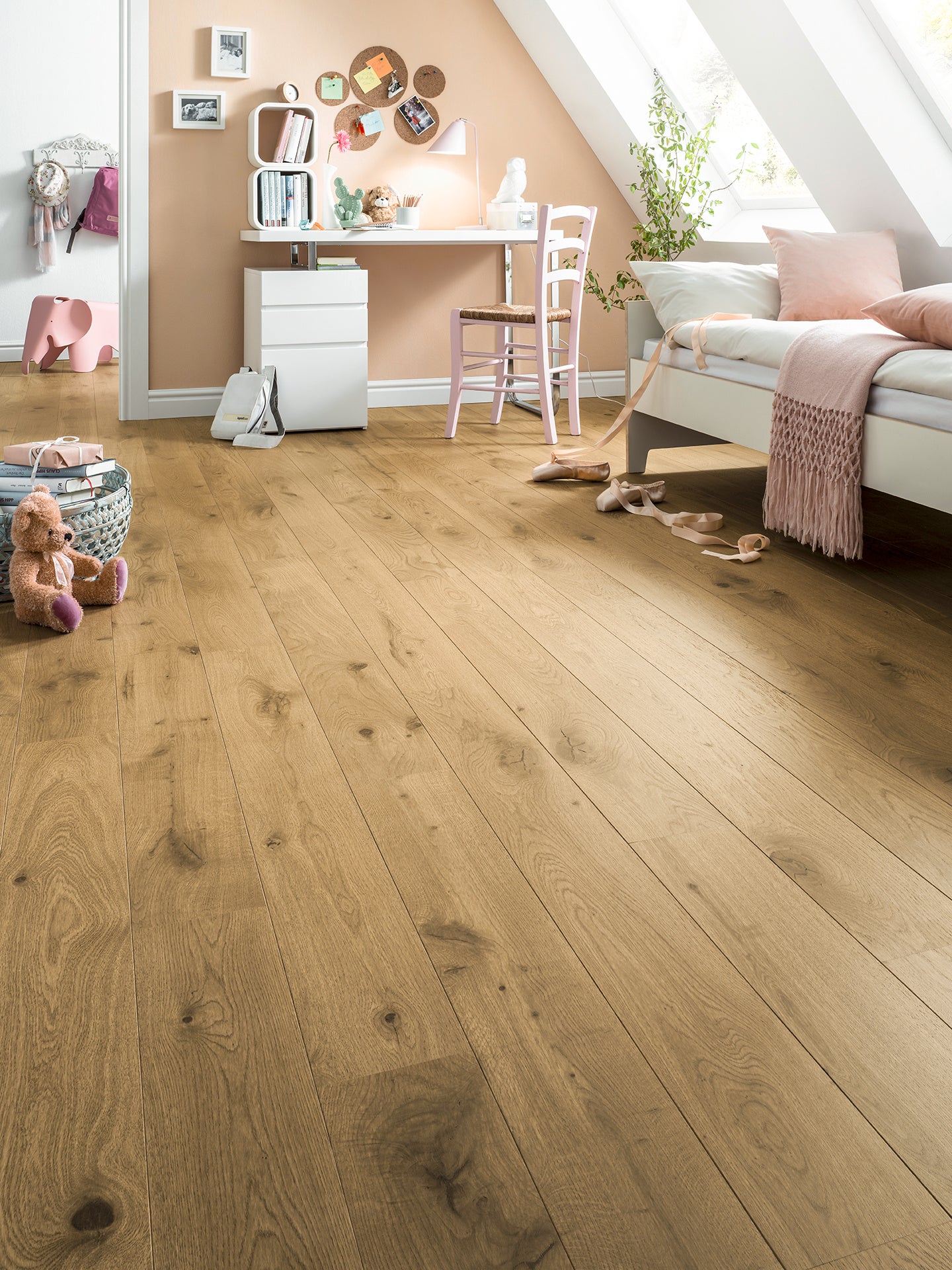 rustic umber oak - umber oak - oak floor - parquet - veneer - Parky