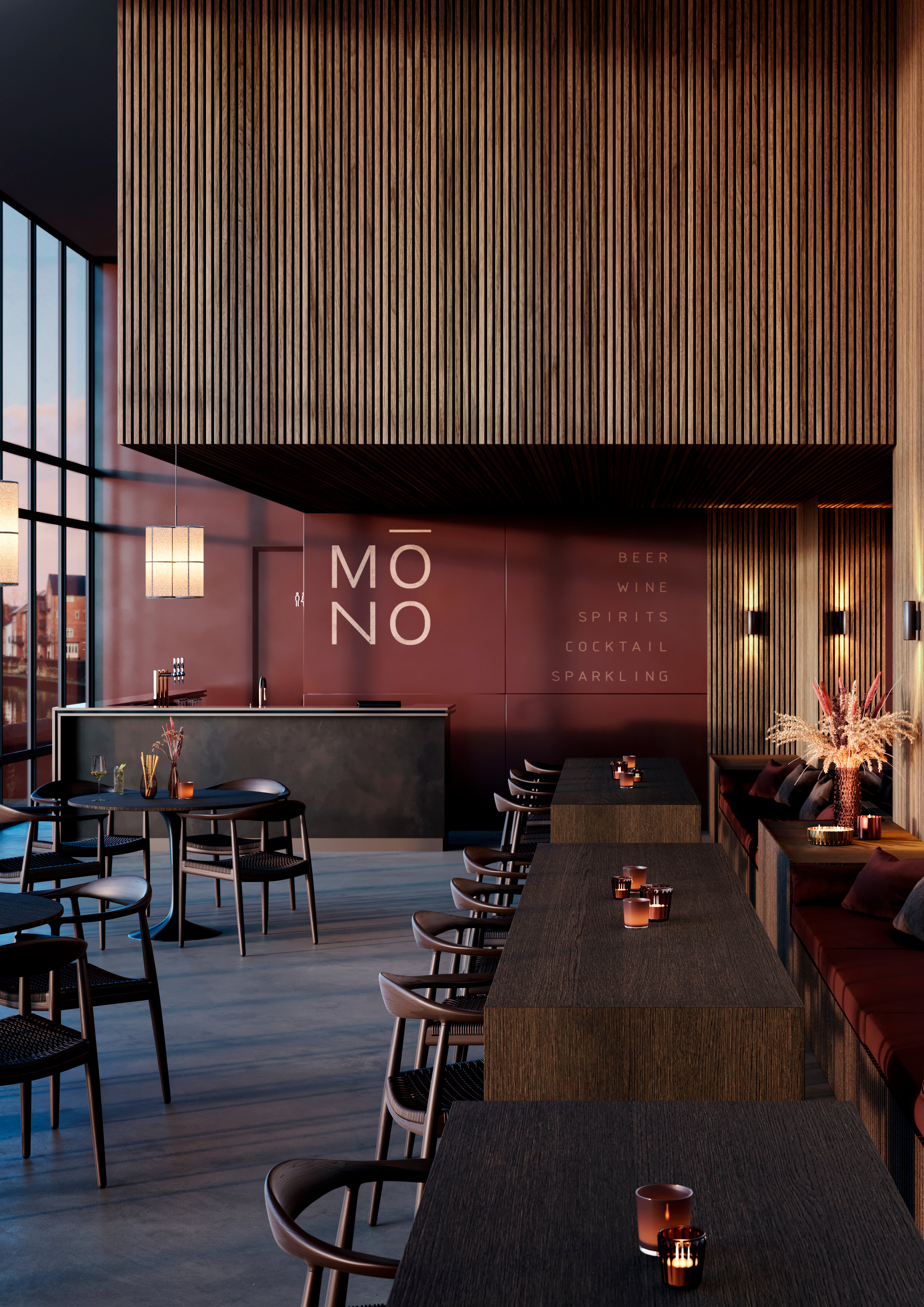 Bar à vin - Astrata Coustics - Pure Walnut