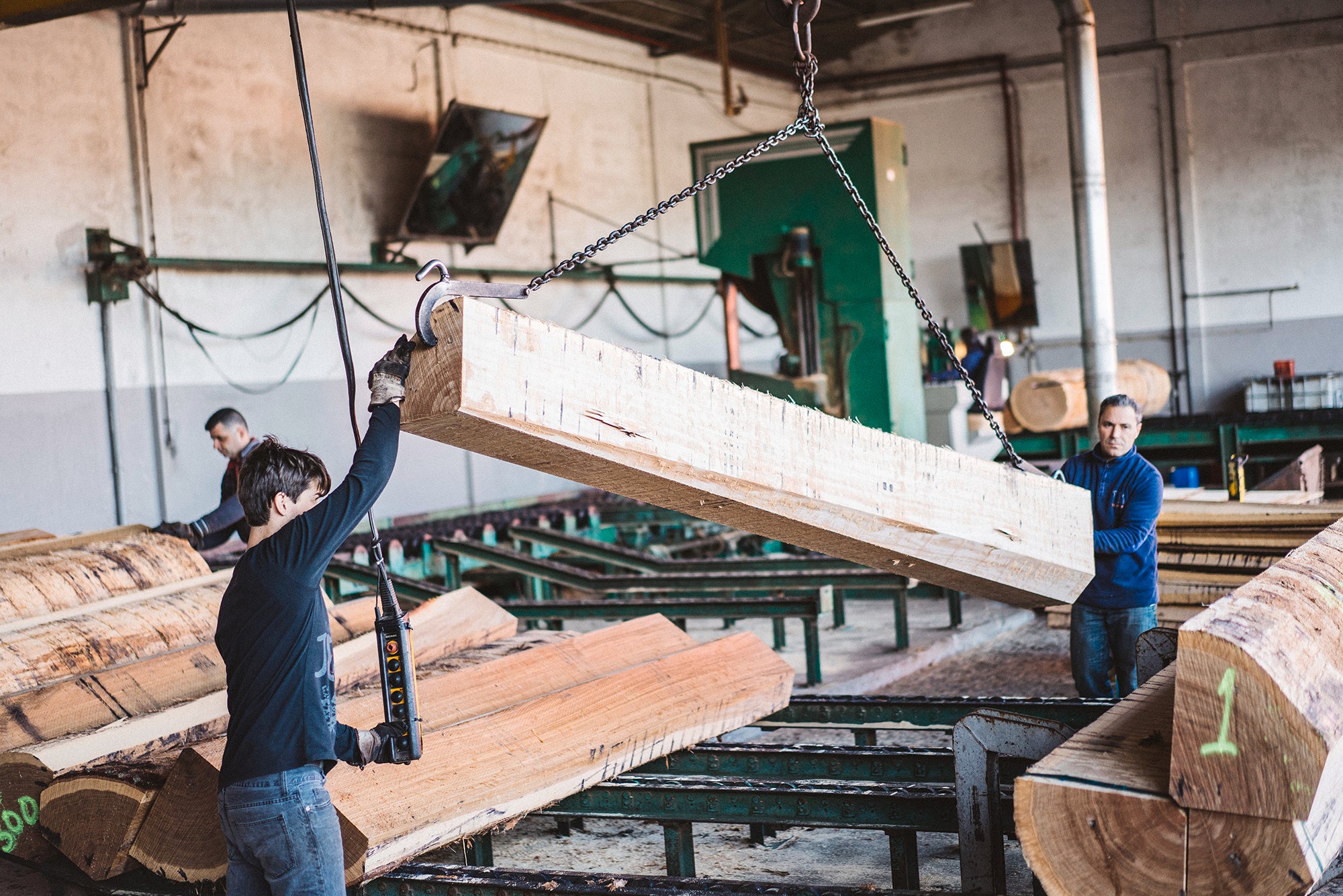 veneer production - Decospan production - floor production - Decospan - veneer