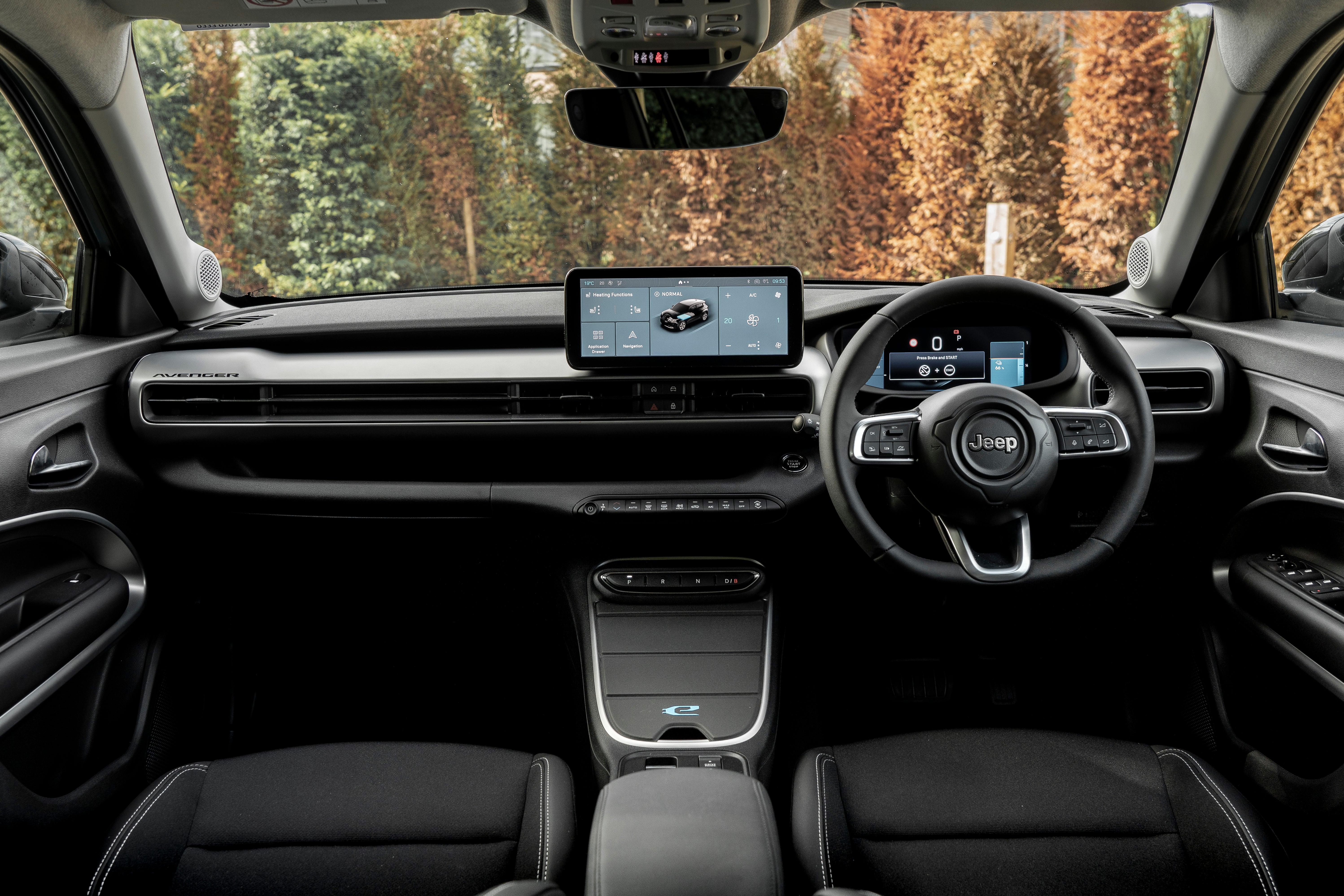 Jeep Avenger Electric Review: interior