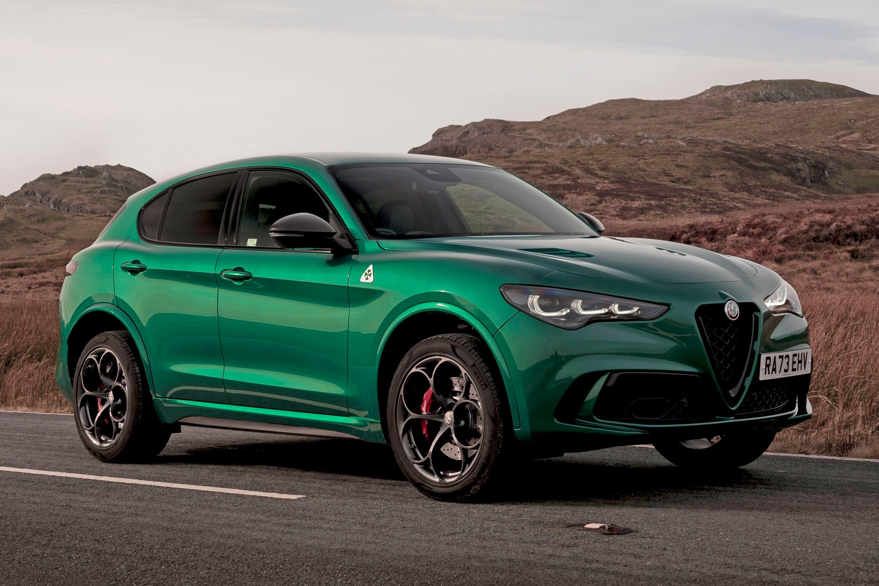 Alfa Romeo Stelvio Review 2024: front static