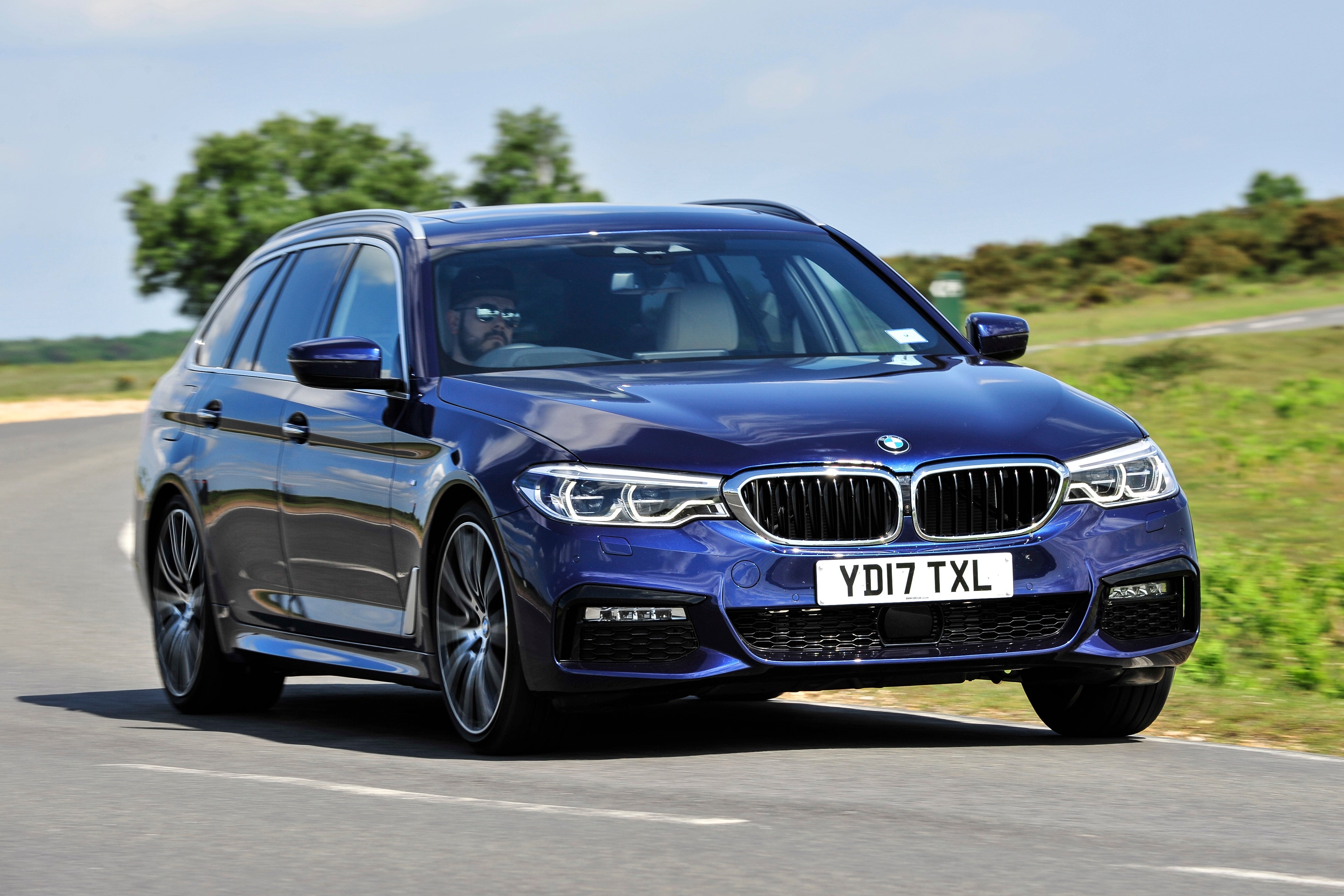 BMW 5 Series Touring (2017-2024) Review: Driving Front 