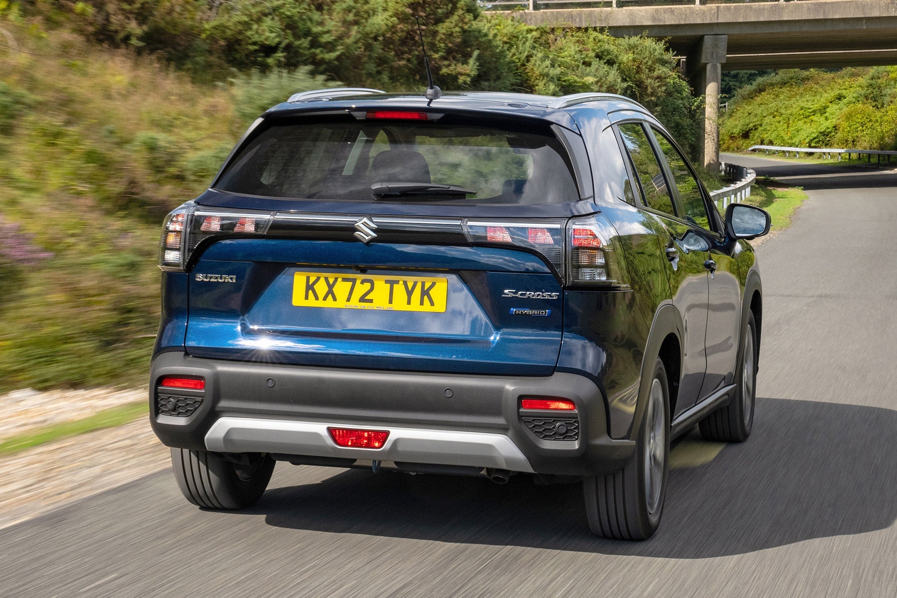 Suzuki S-Cross Review 2024: rear dynamic