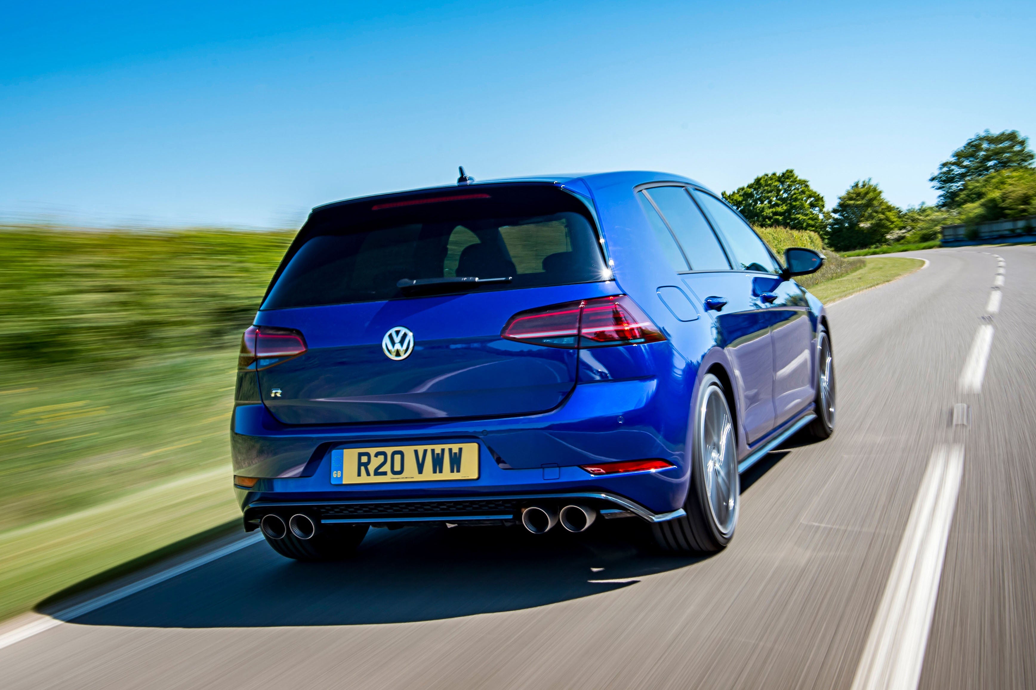Volkswagen Golf R Rear View
