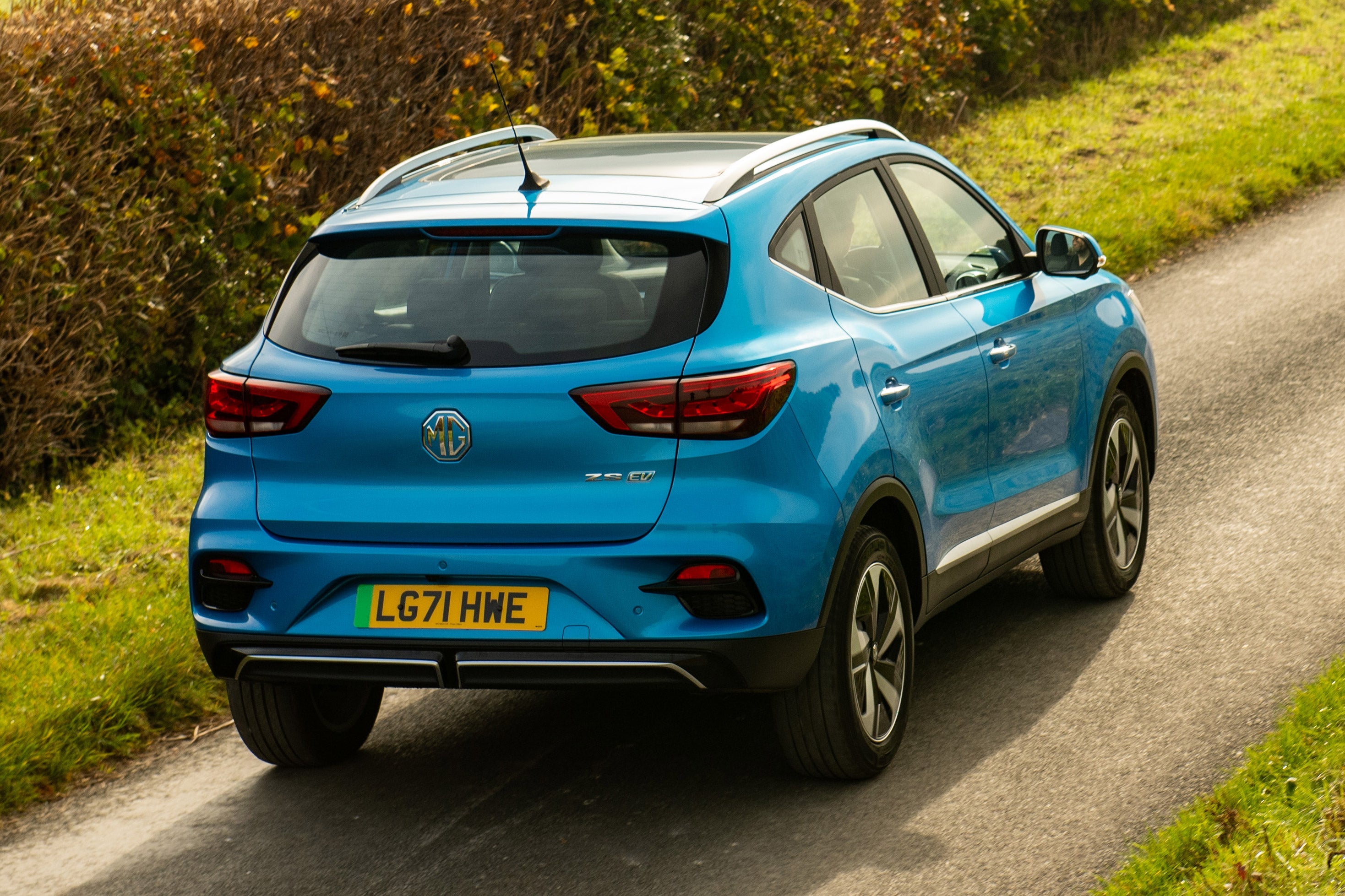 MG ZS EV Review 2024: rear