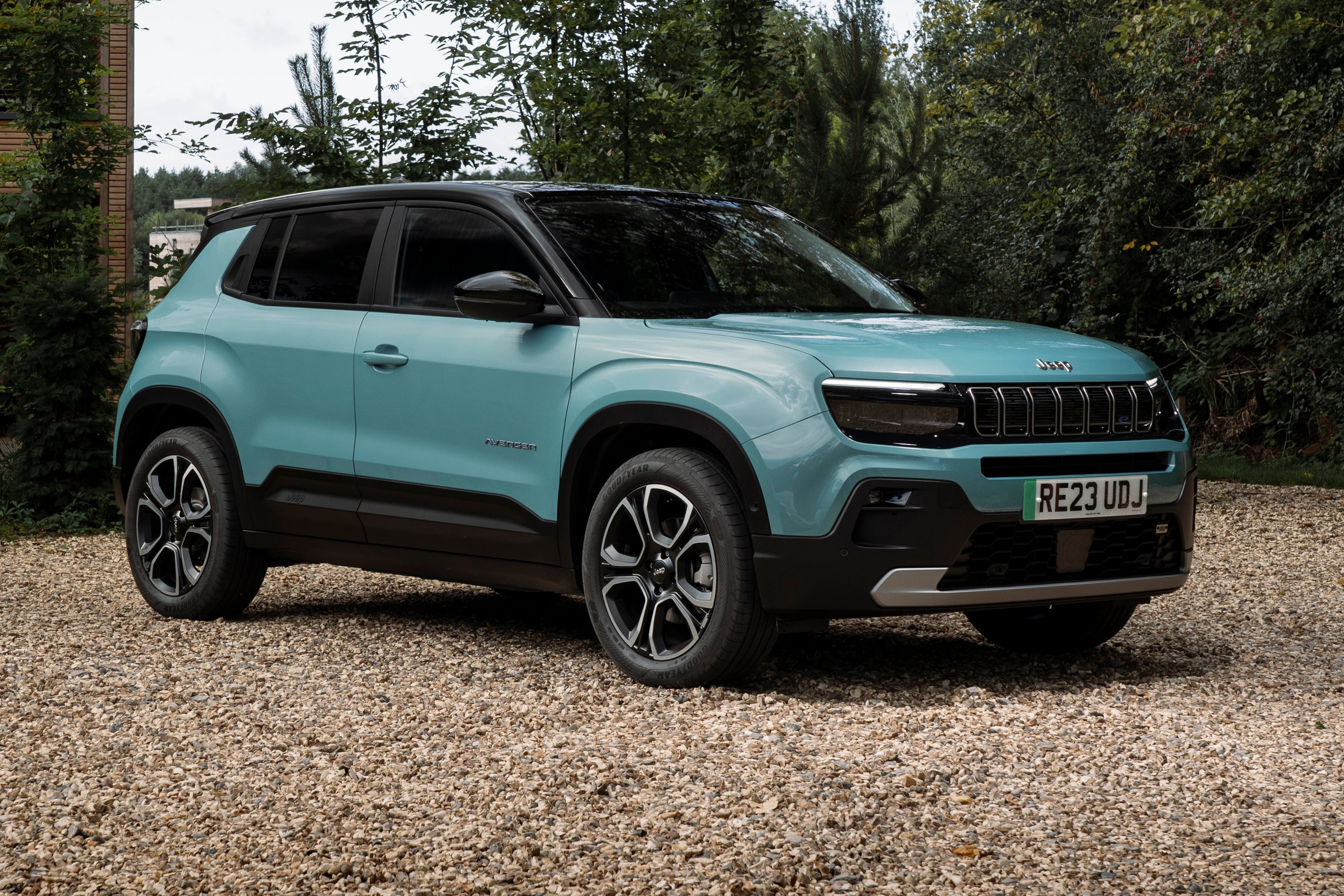 Jeep Avenger Electric Review: static parked