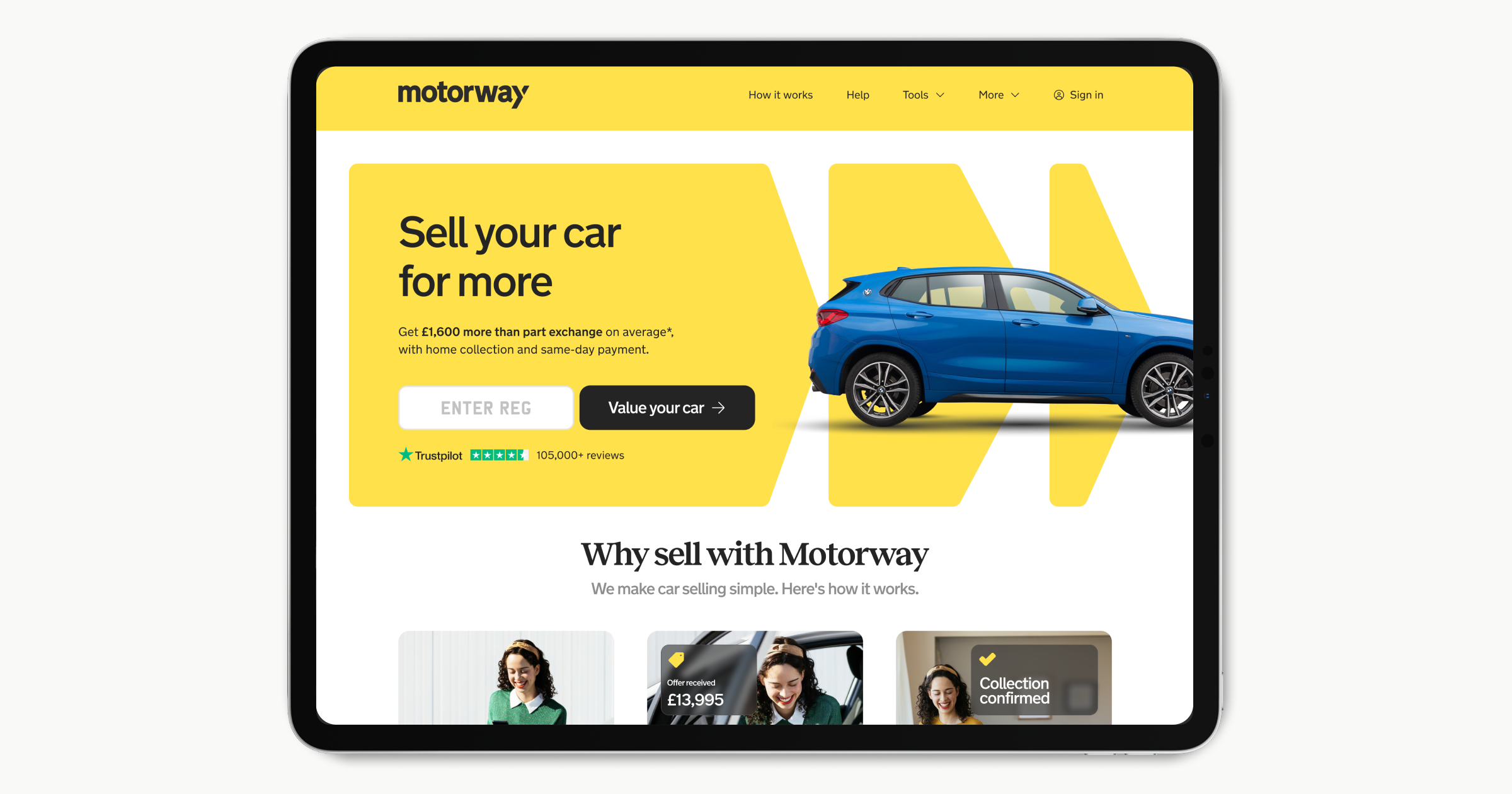 Why sell with Motorway
