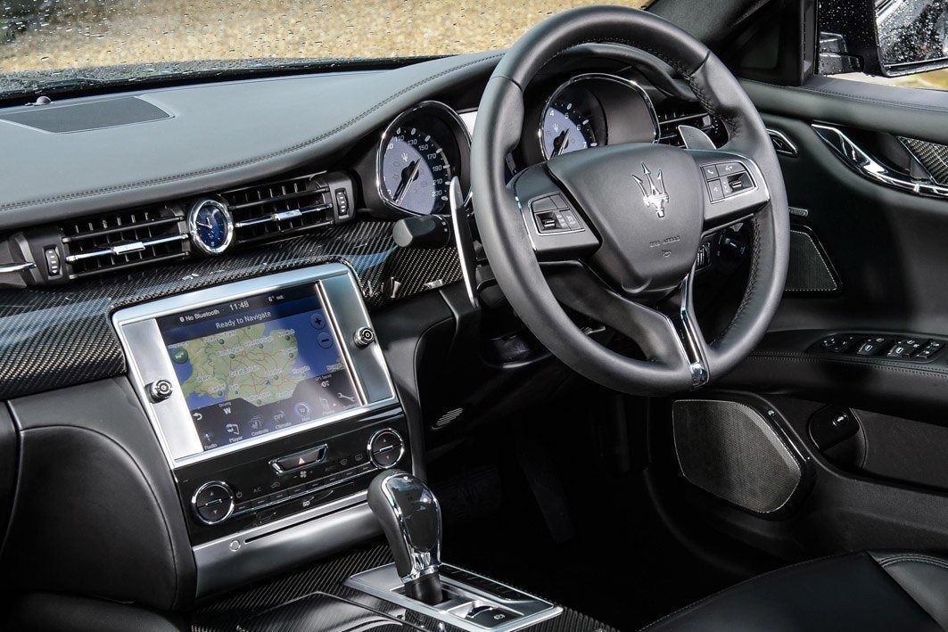 Maserati Quattroporte (2013-2023) Review: front interior