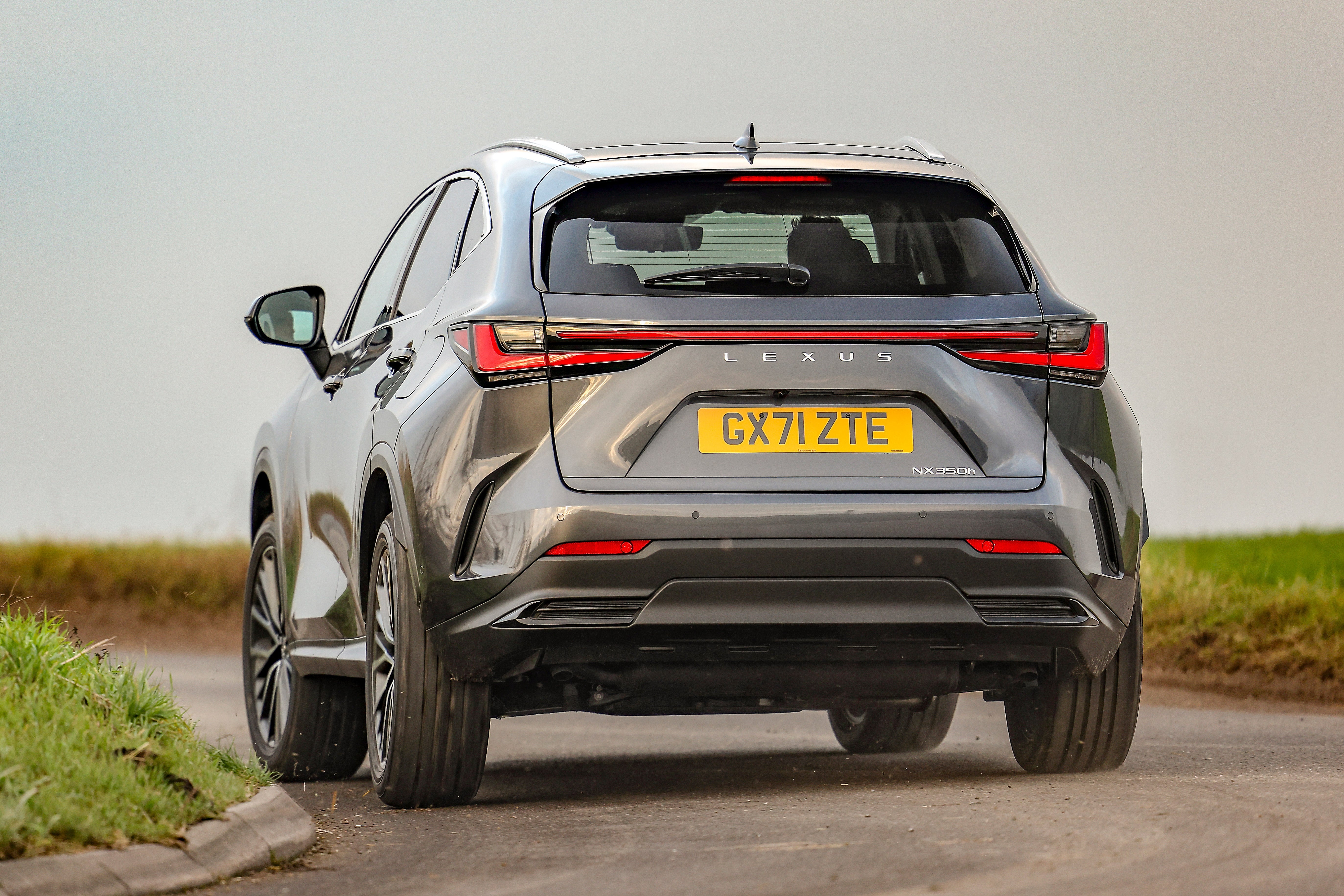 Lexus NX Review: NX350h rear cornering
