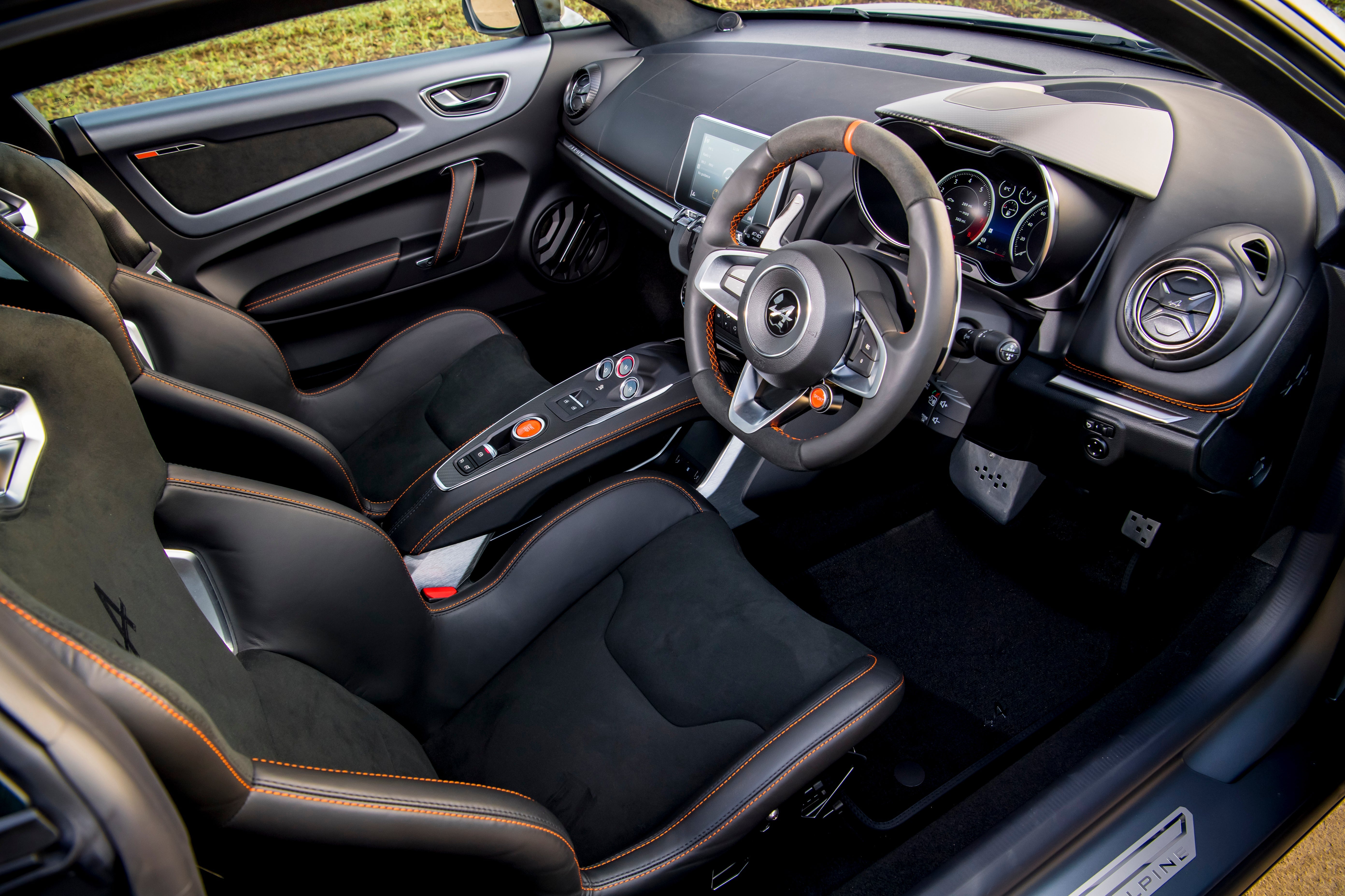 Alpine A110 Review 2024: Interior