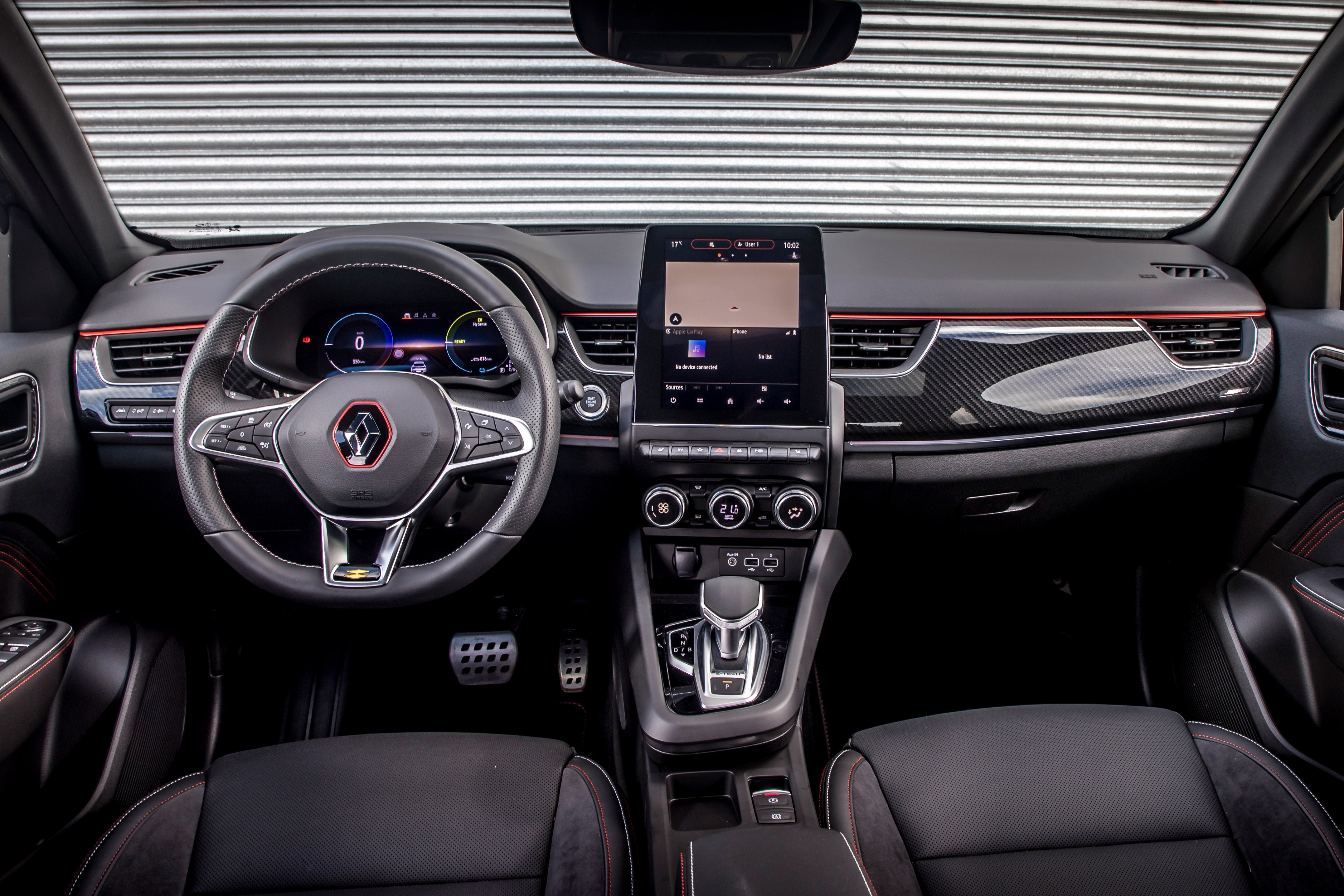 Renault Arkana Review: interior dashboard
