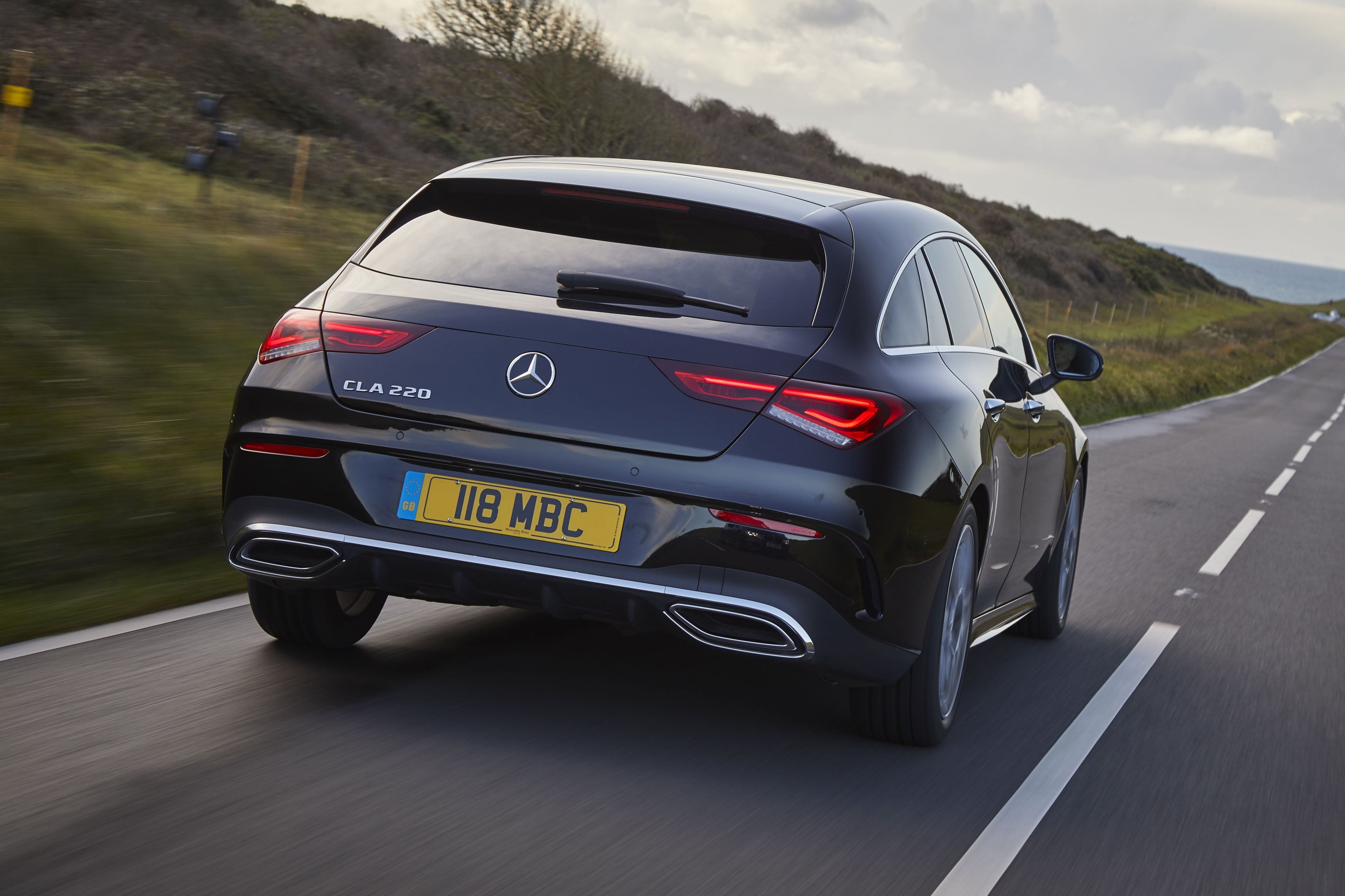 Mercedes CLA Shooting Brake Review 2023: rear
