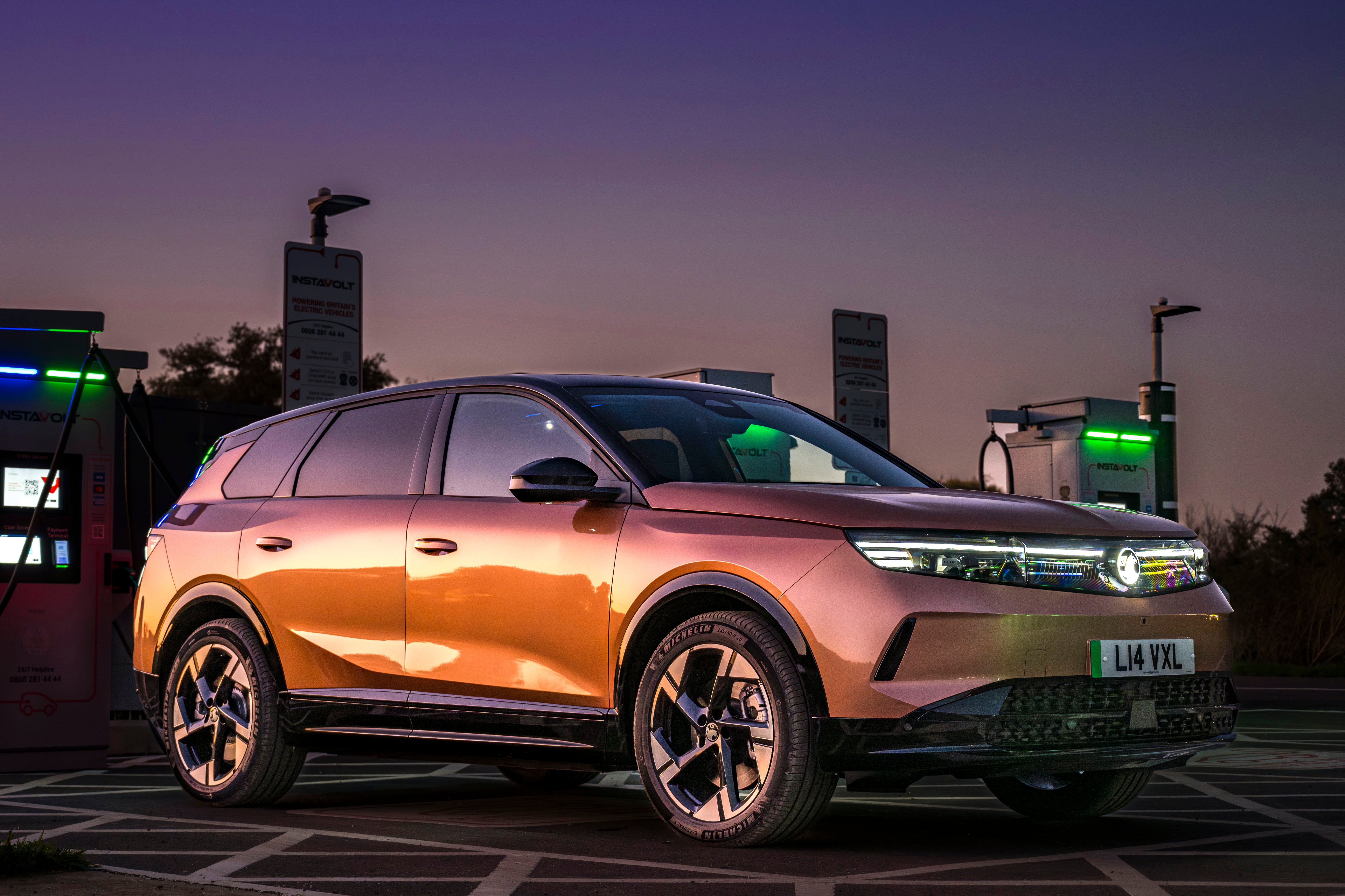 Vauxhall Grandland Electric Review: charging