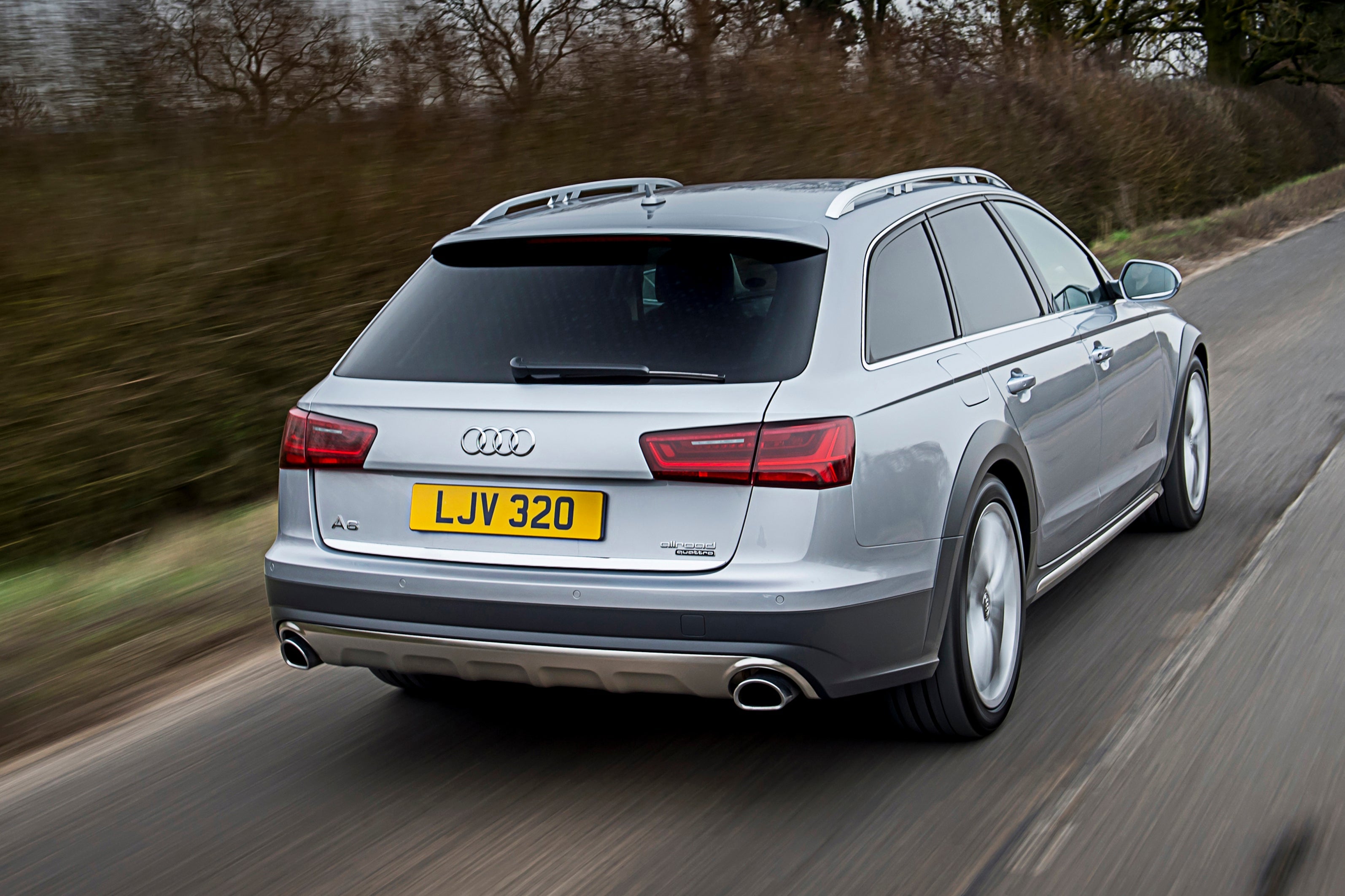 Audi A6 Allroad (2012-2018) Review: Exterior rear three quarter photo of the Audi A6 Allroad