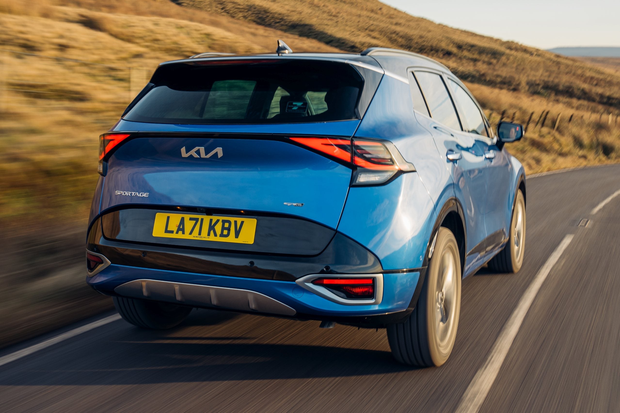 Kia Sportage Review: rear dynamic