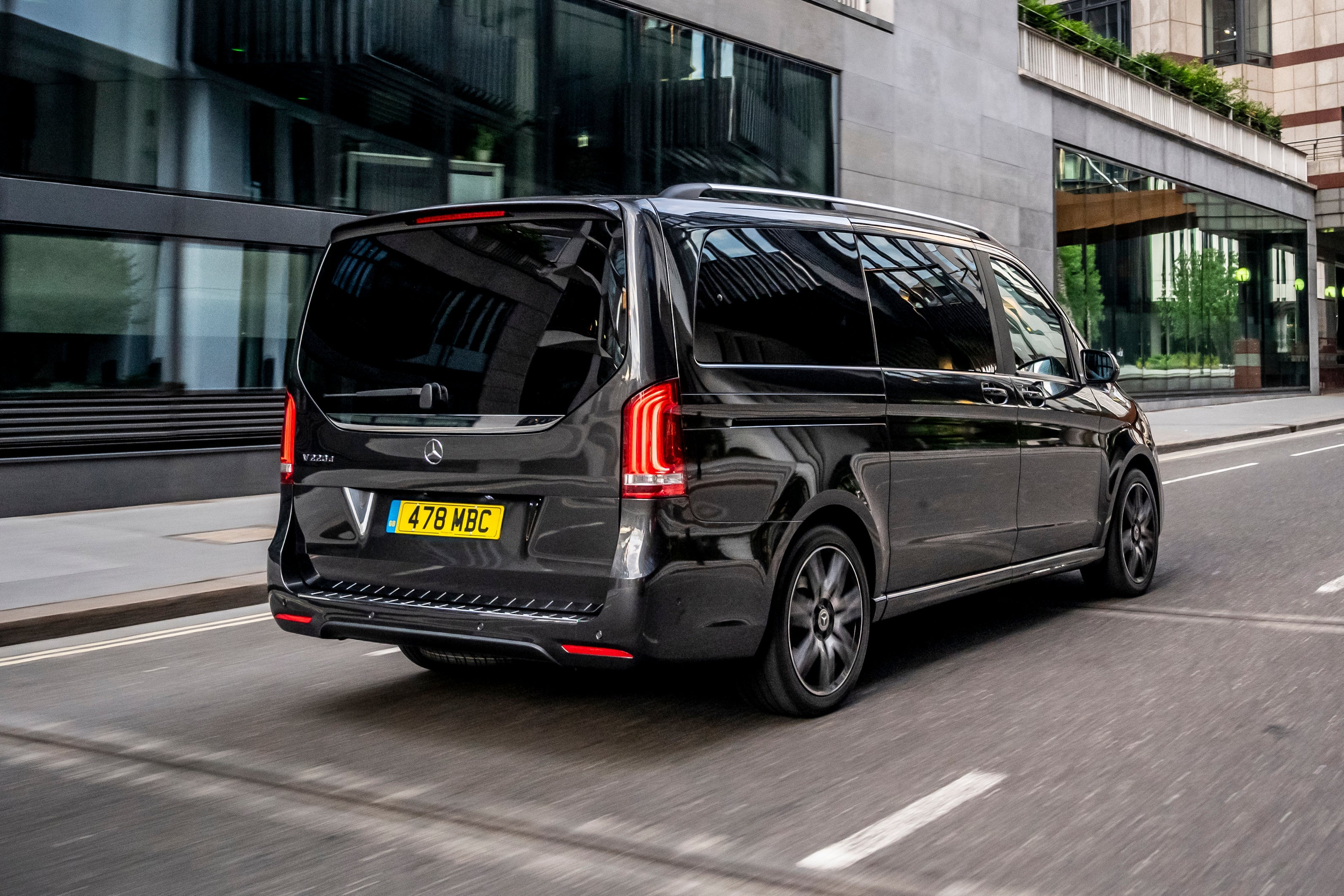 Mercedes-Benz V-Class Review 2023: backright exterior