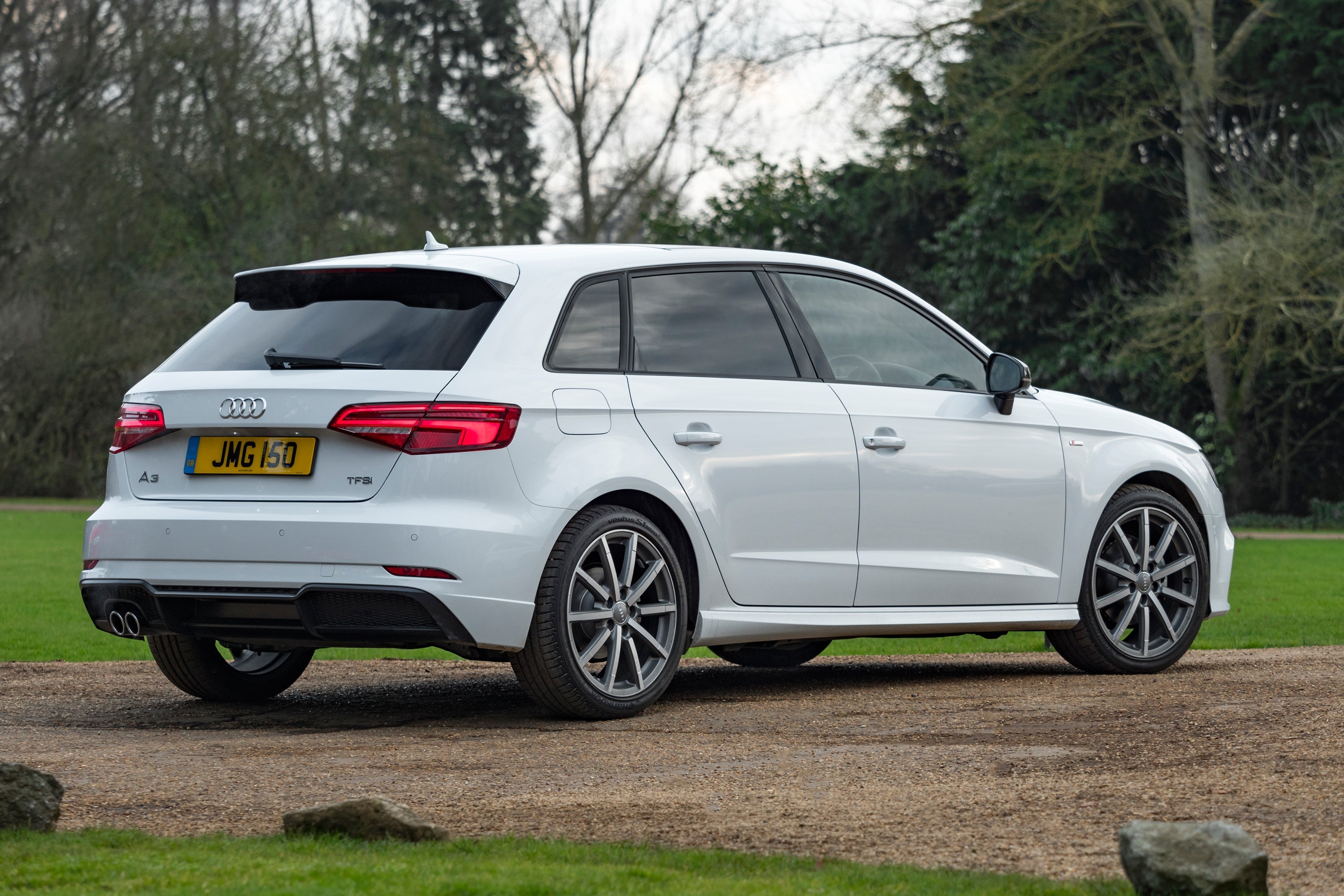 Audi A3 Sportback (2013-2020) Review: exterior rear three quarter photo of the Audi A3 Sportback
