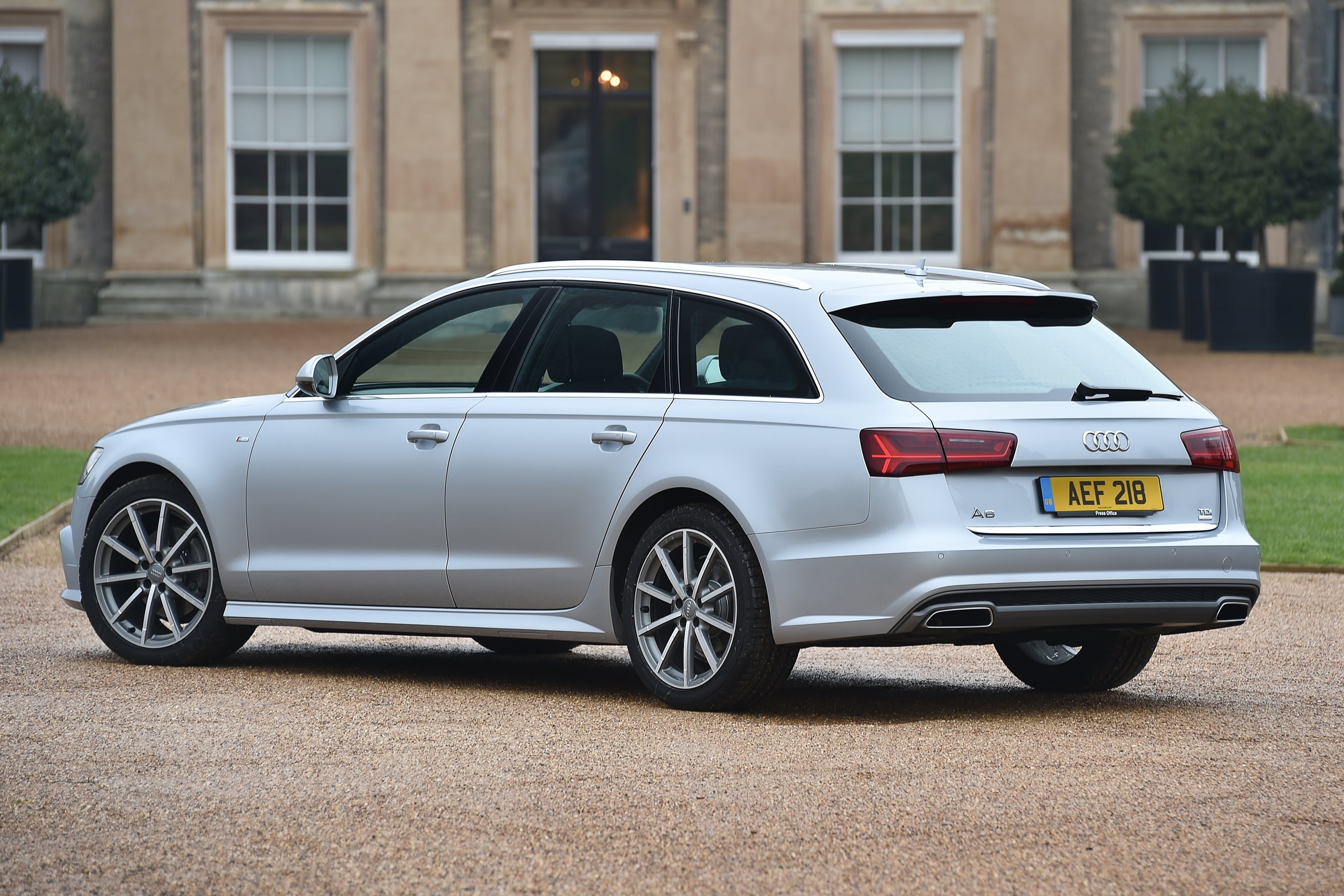 Audi A6 Avant (2011-2018) Review: exterior rear three quarter photo of the Audi A6 Avant