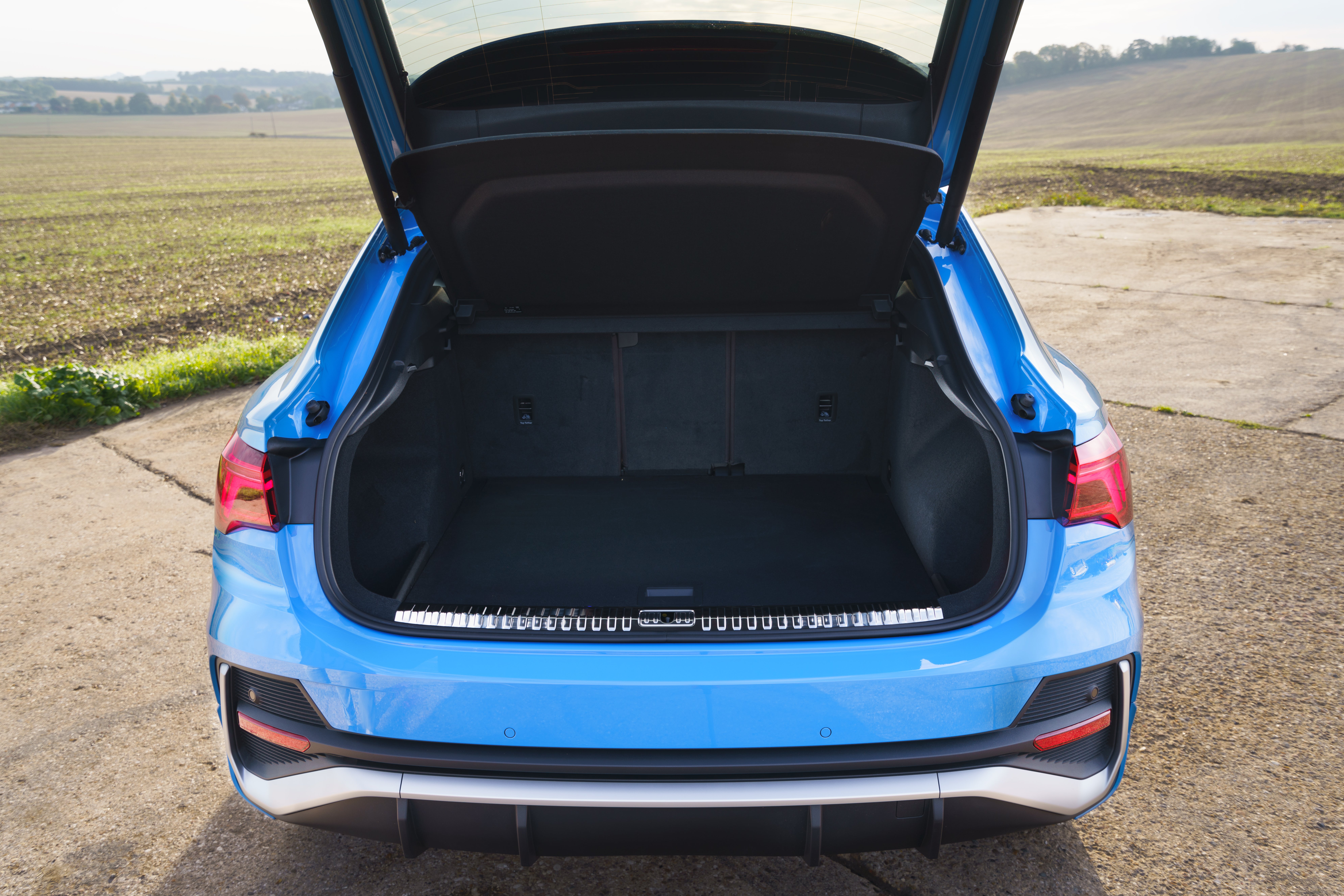Audi Q3 Sportback Review 2024: Boot space