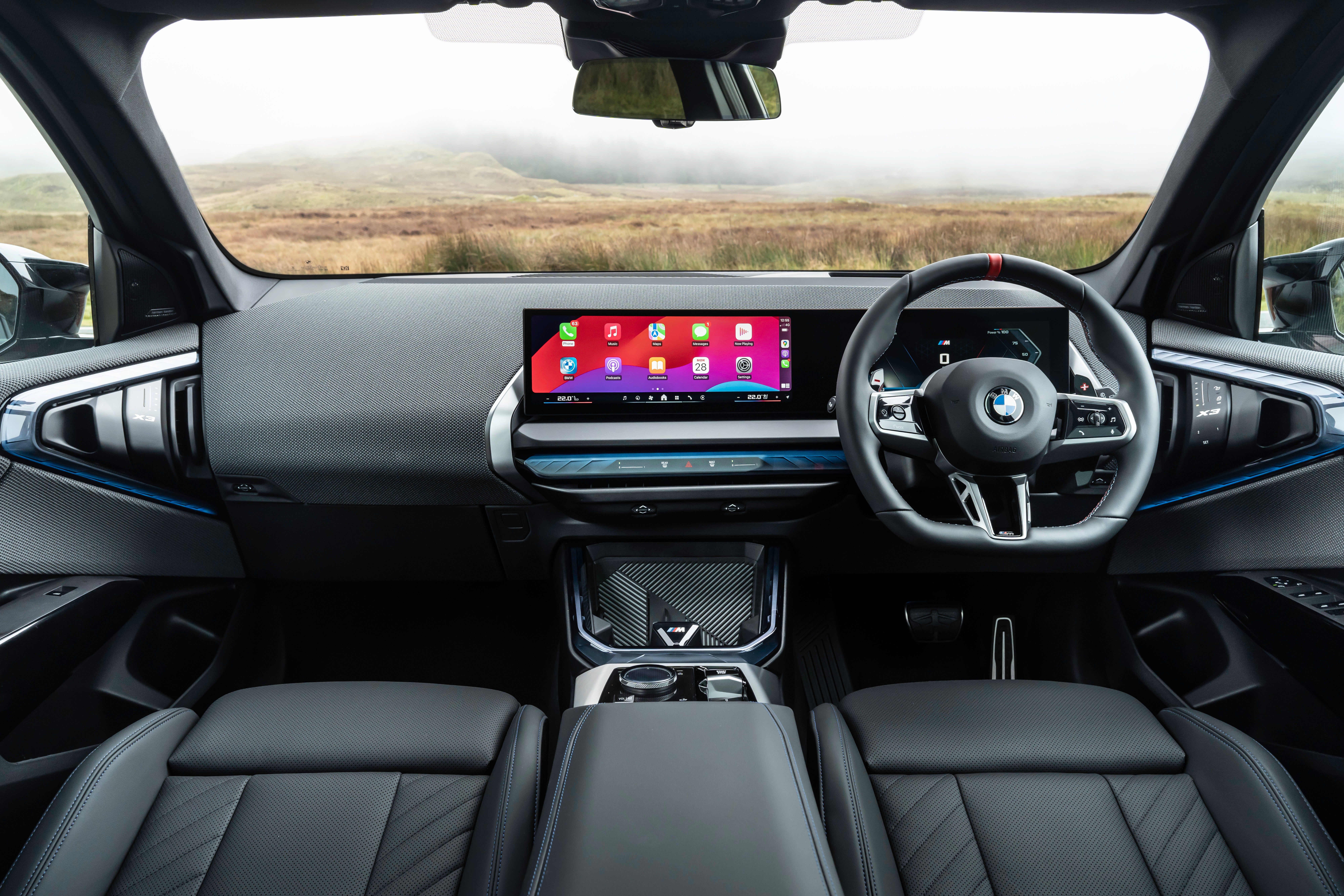 BMW X3 Review: interior and driving position