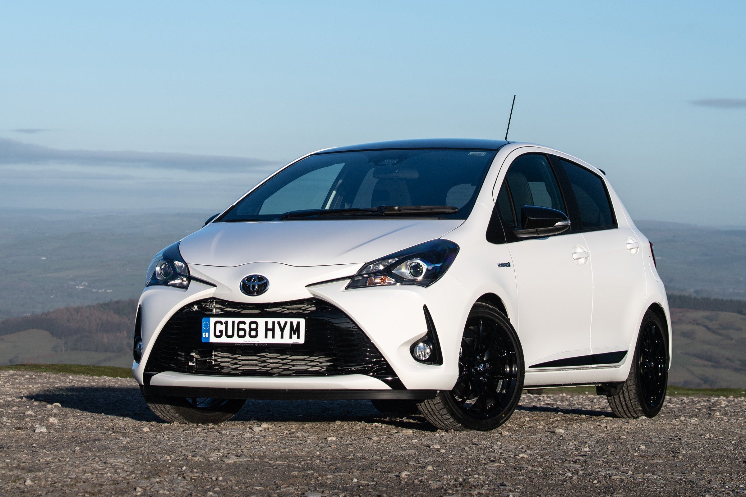 Toyota Yaris (2011-2020) Review: exterior front three quarter photo of the Toyota Yaris
