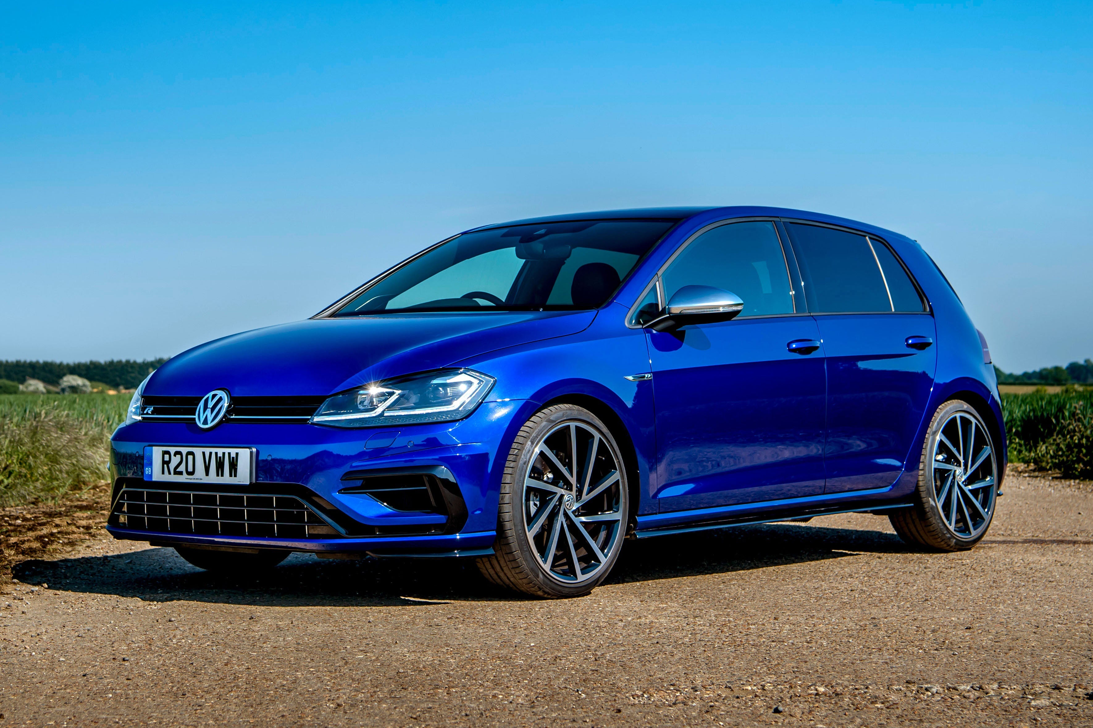 Volkswagen Golf R Left Side View