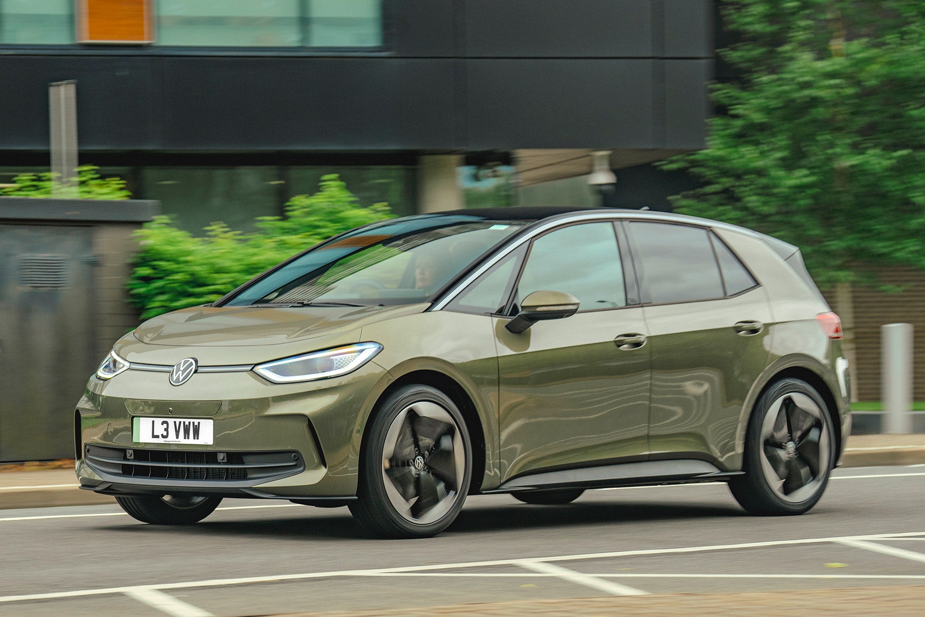 Volkswagen ID.3 Review: front dynamic