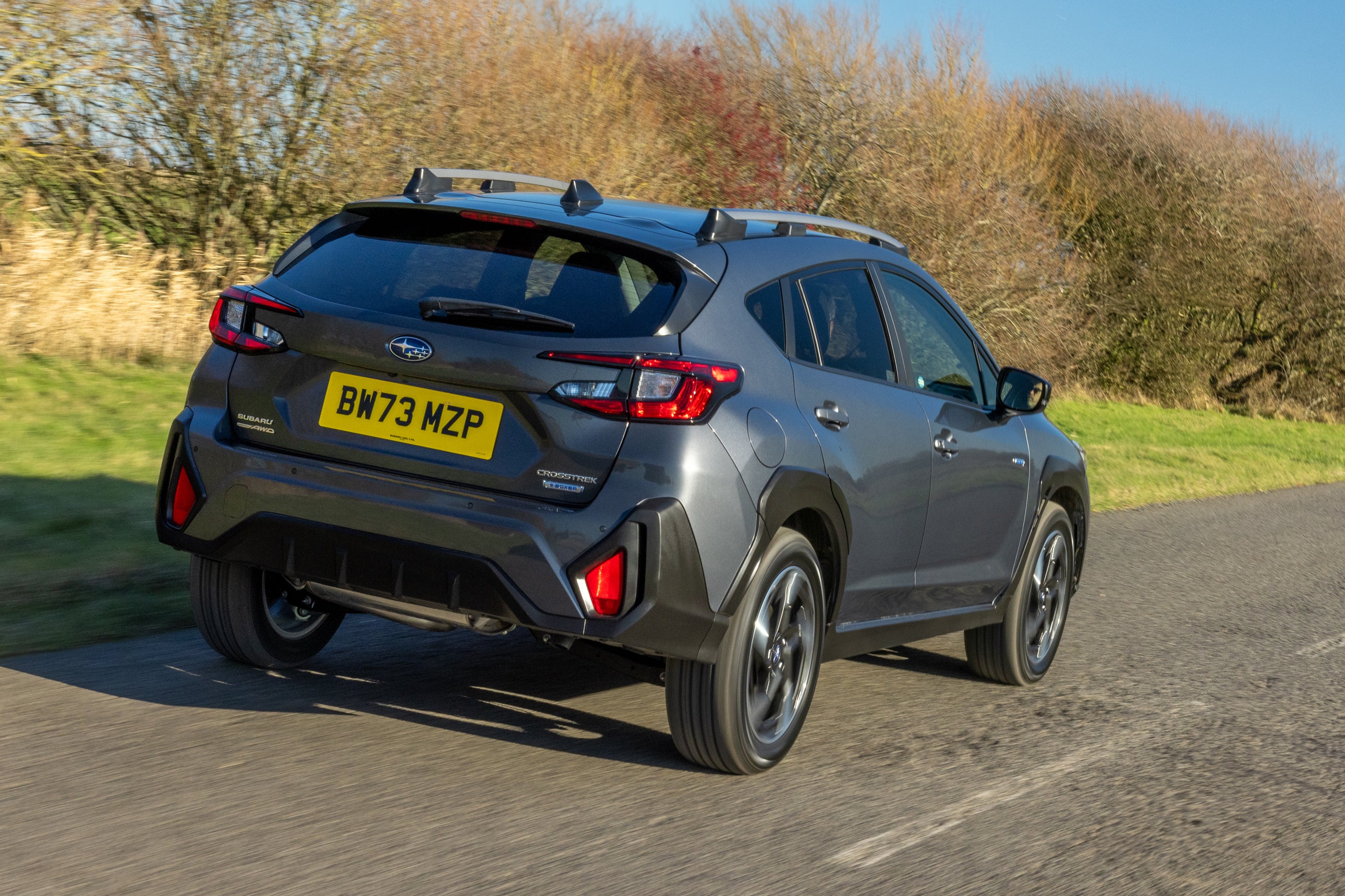 Subaru Crosstrek Review: rear driving