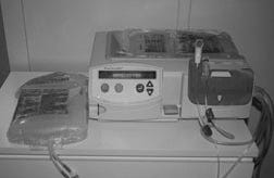 Foto van een dialyse-apparaat
