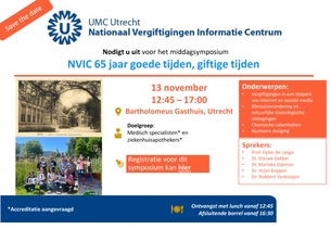 Symposium NVIC 65 jaar goede tijden, giftige tijden