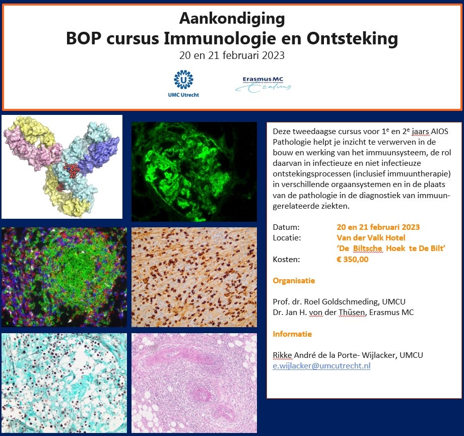 BOP cursus Immunologie en Ontsteking