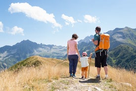 Rodina na turistike.