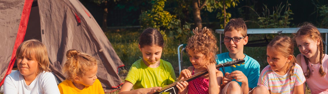 Děti na letním táboře