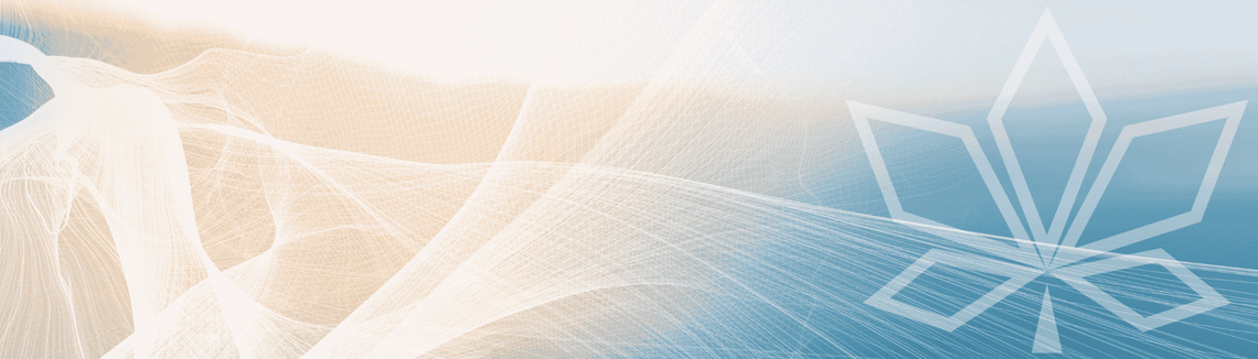 Biało-niebieskie linie