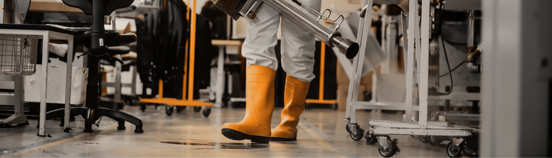 Osoba v žltých topánkach