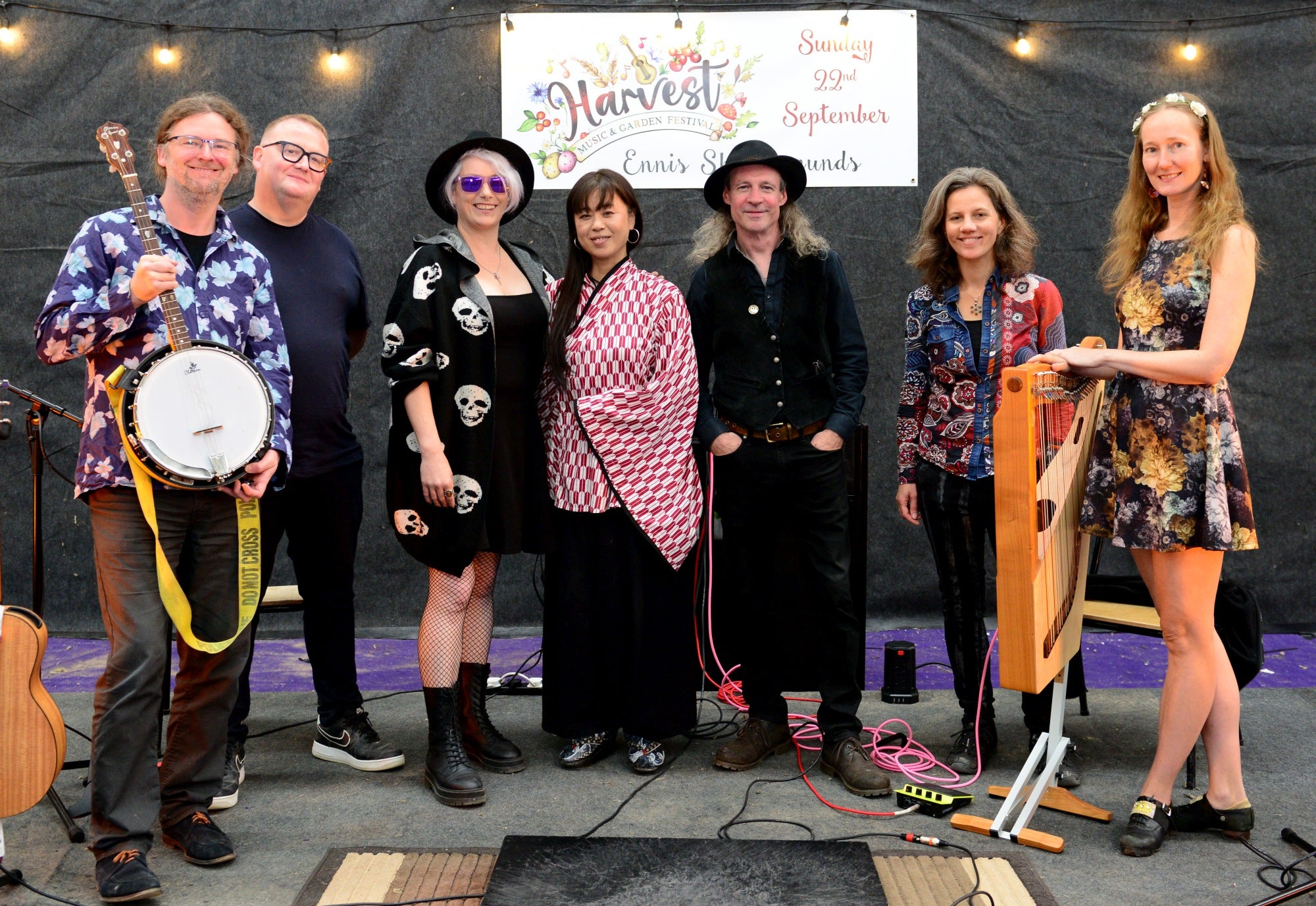 Varied genres and bands on our professional main stage