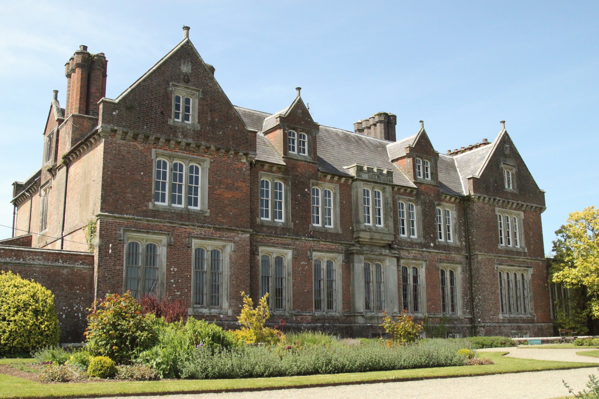 Exterior view of Wells House and Gardens in Gorey, Co Wexford