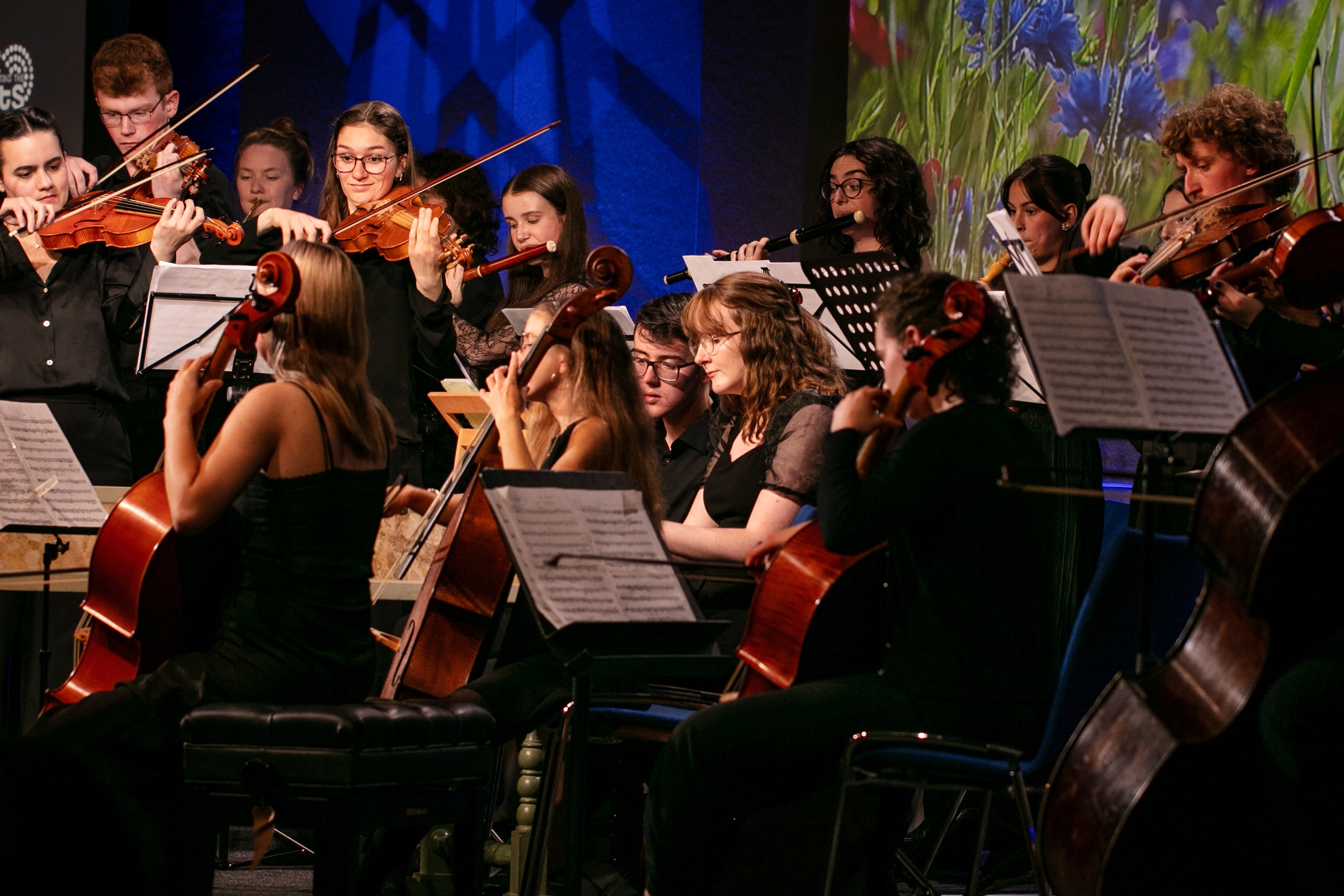 The Irish Youth Baroque Orchestra in concert. Photo by Brid O'Donovan