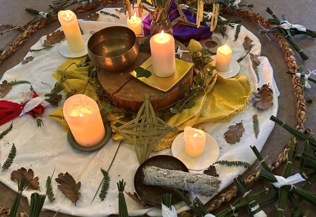Celebrating Brigit's Eve at Brigit's Garden