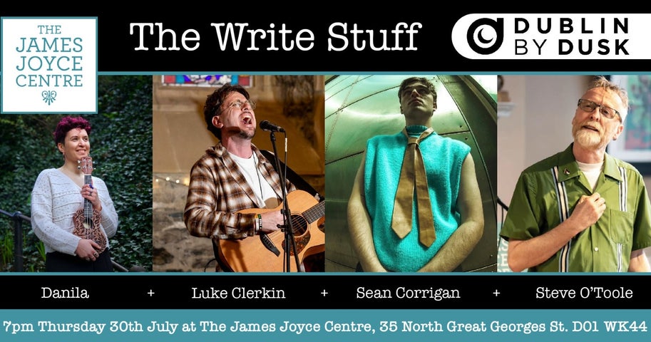Banner image for The Write Stuff: Dublin by Dusk