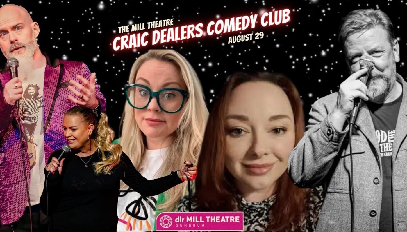 Collection of the comedians that will be at the show