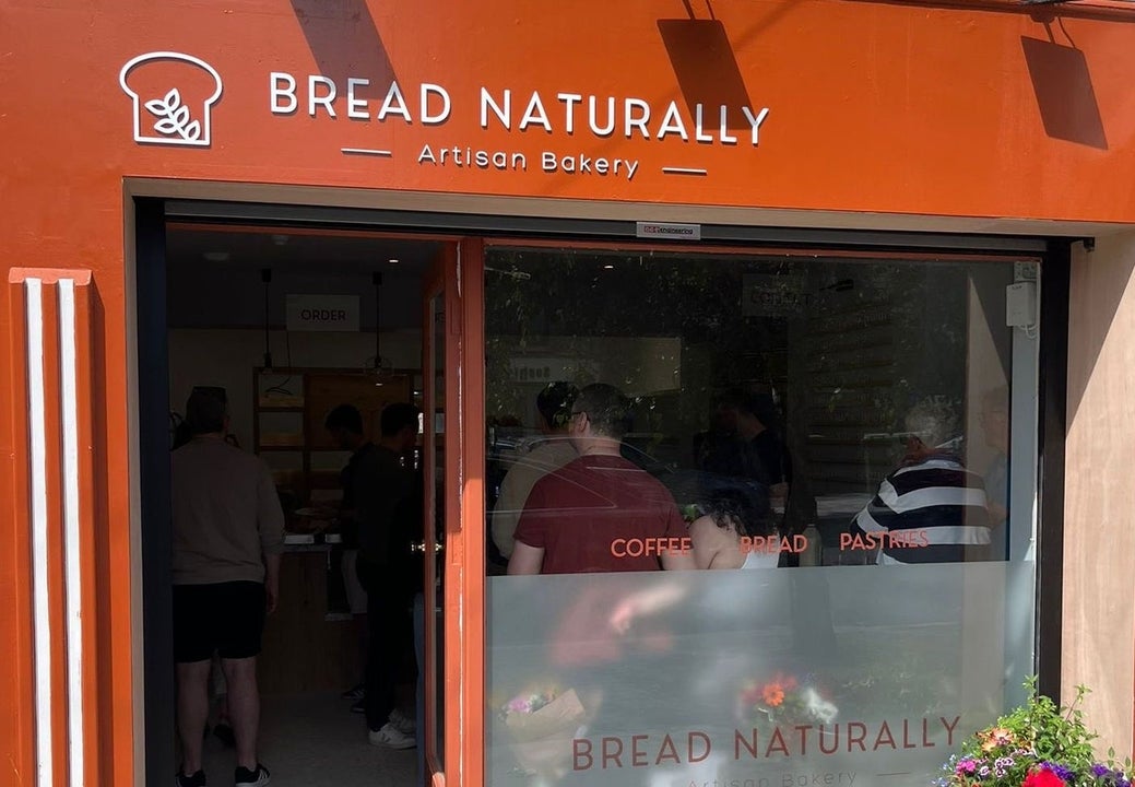 The exterior of Bread Naturally Artisan Bakery