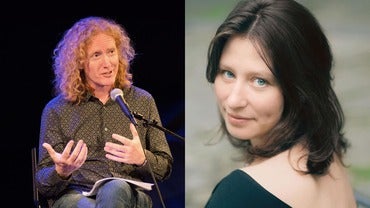 Louis de Paor and Halyna Kruk.