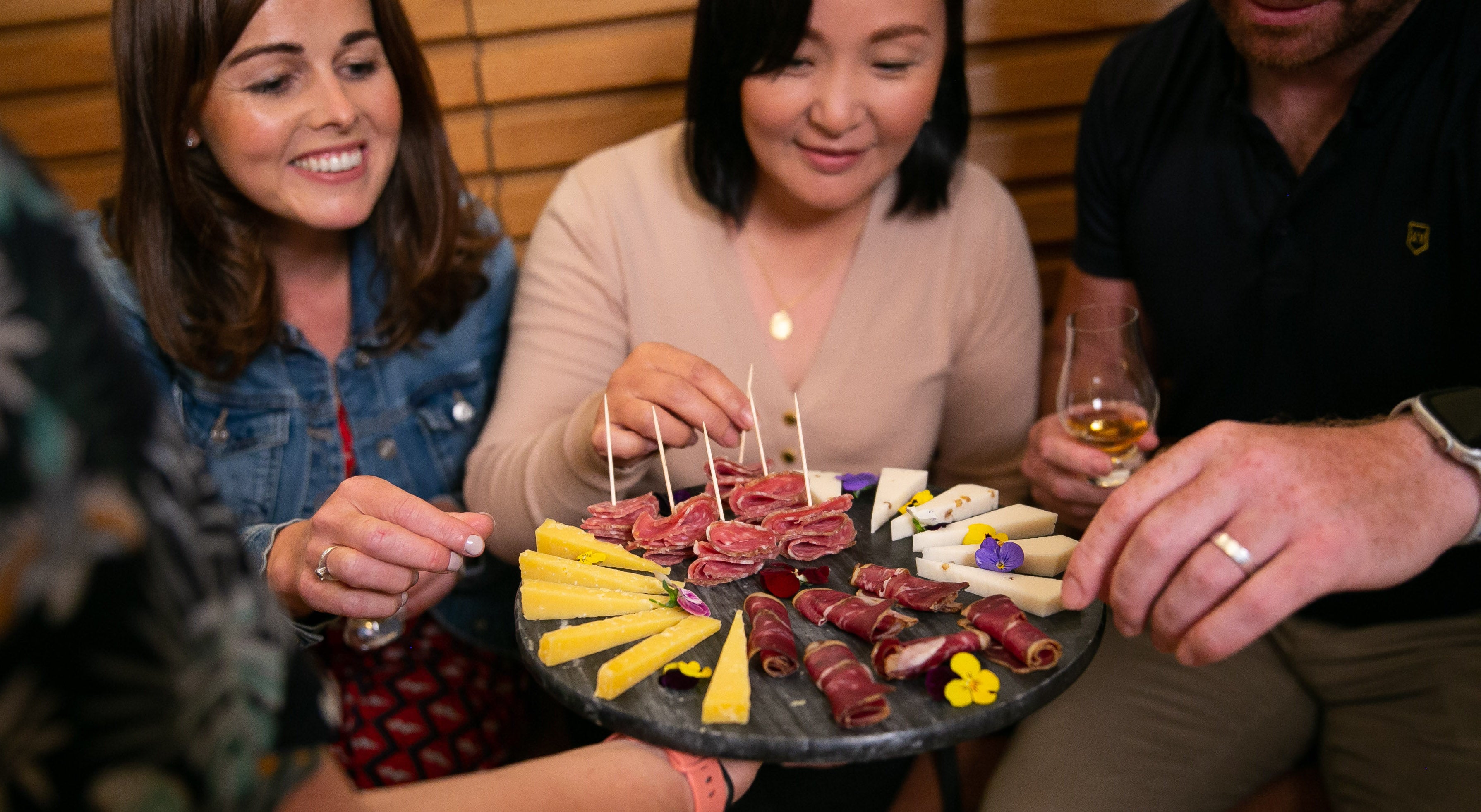 People on a tour with Galway Food Tours in Galway city