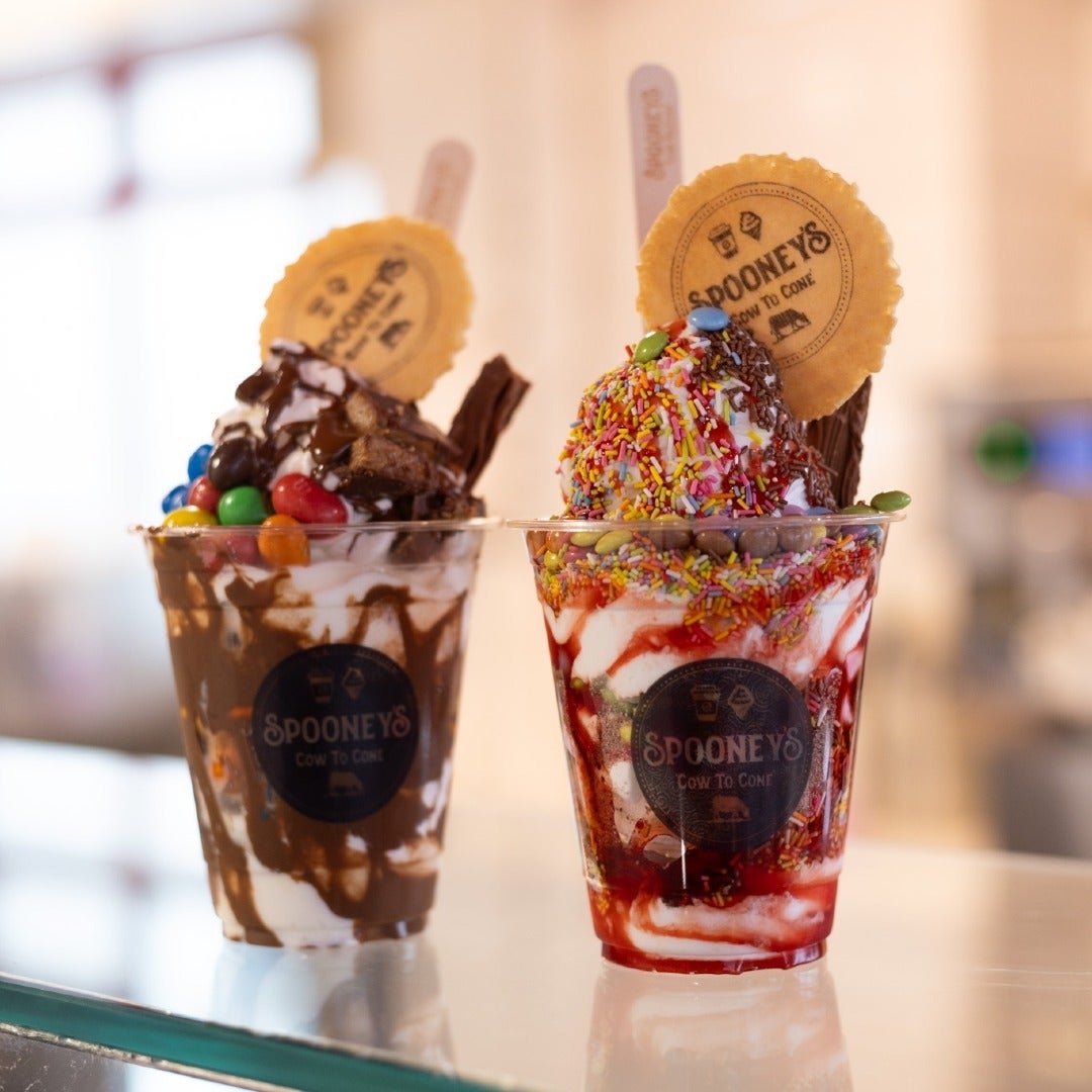 Ice creams from Spooney's in Lahinch, Co Clare