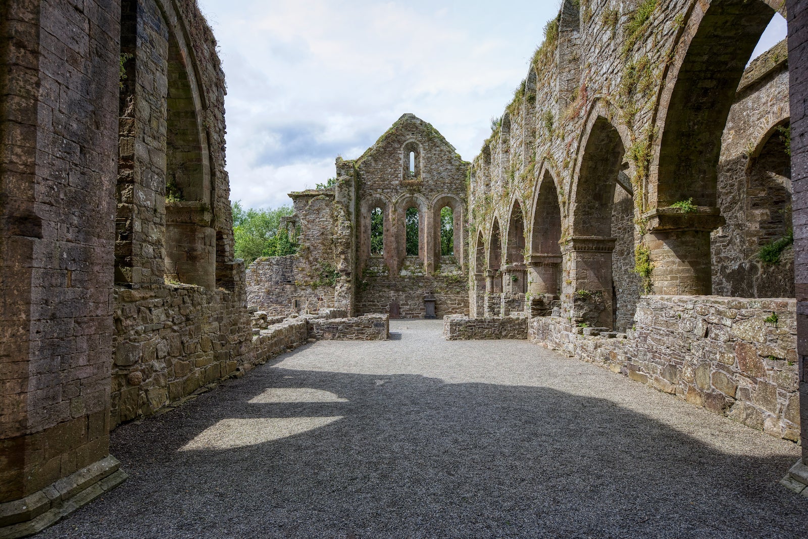 Jerpoint Abbey in Thomastown, Co Kilkenny